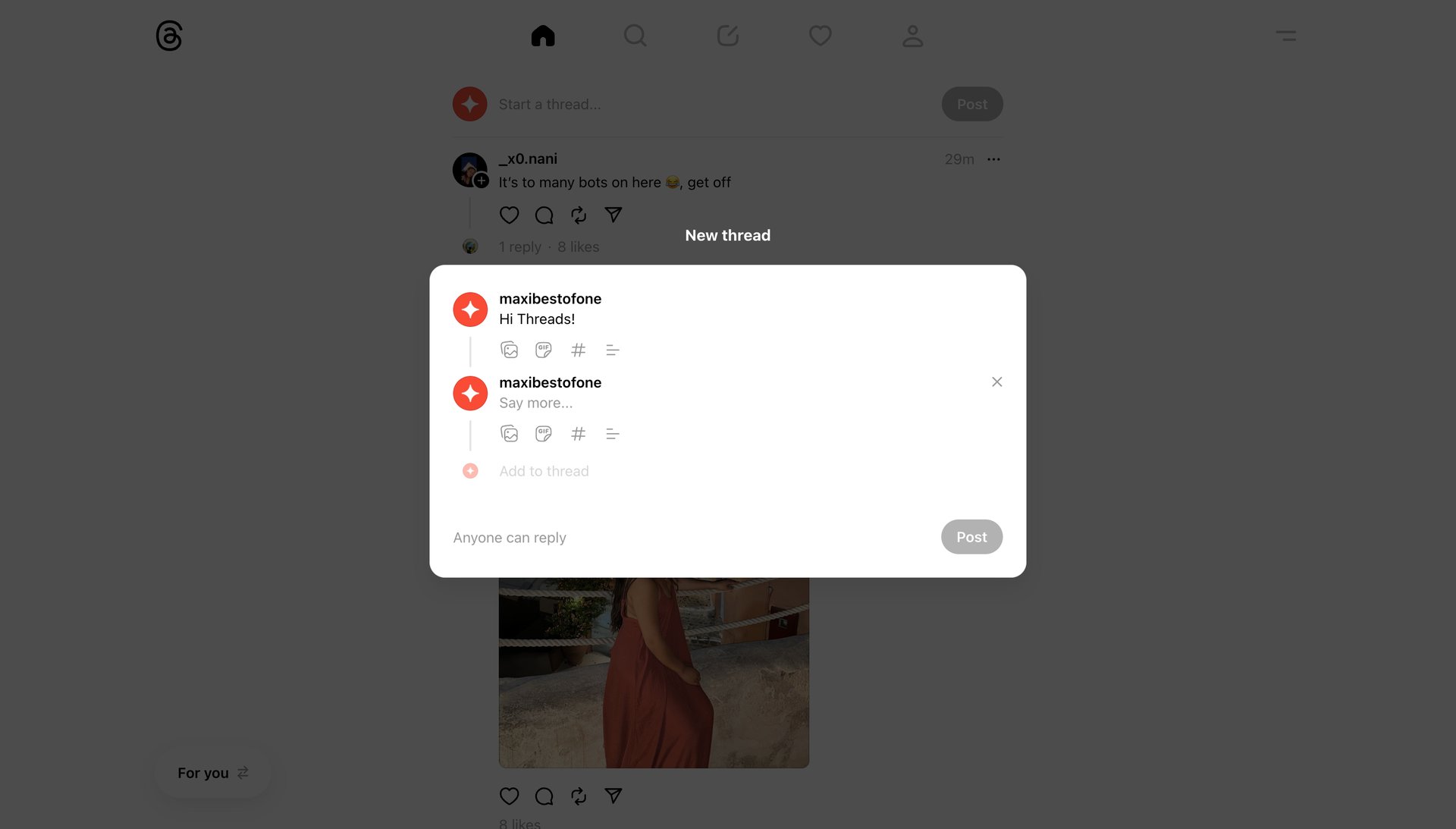 Threads
			  ux ui design