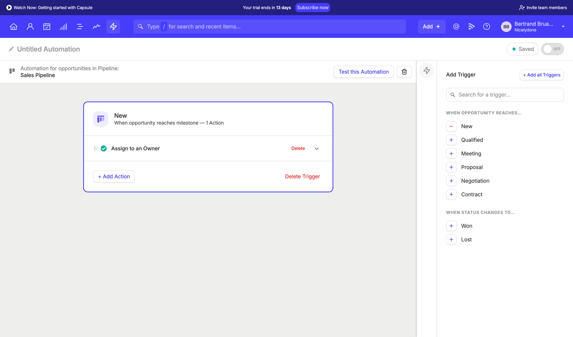 Capsule
			         ux ui design