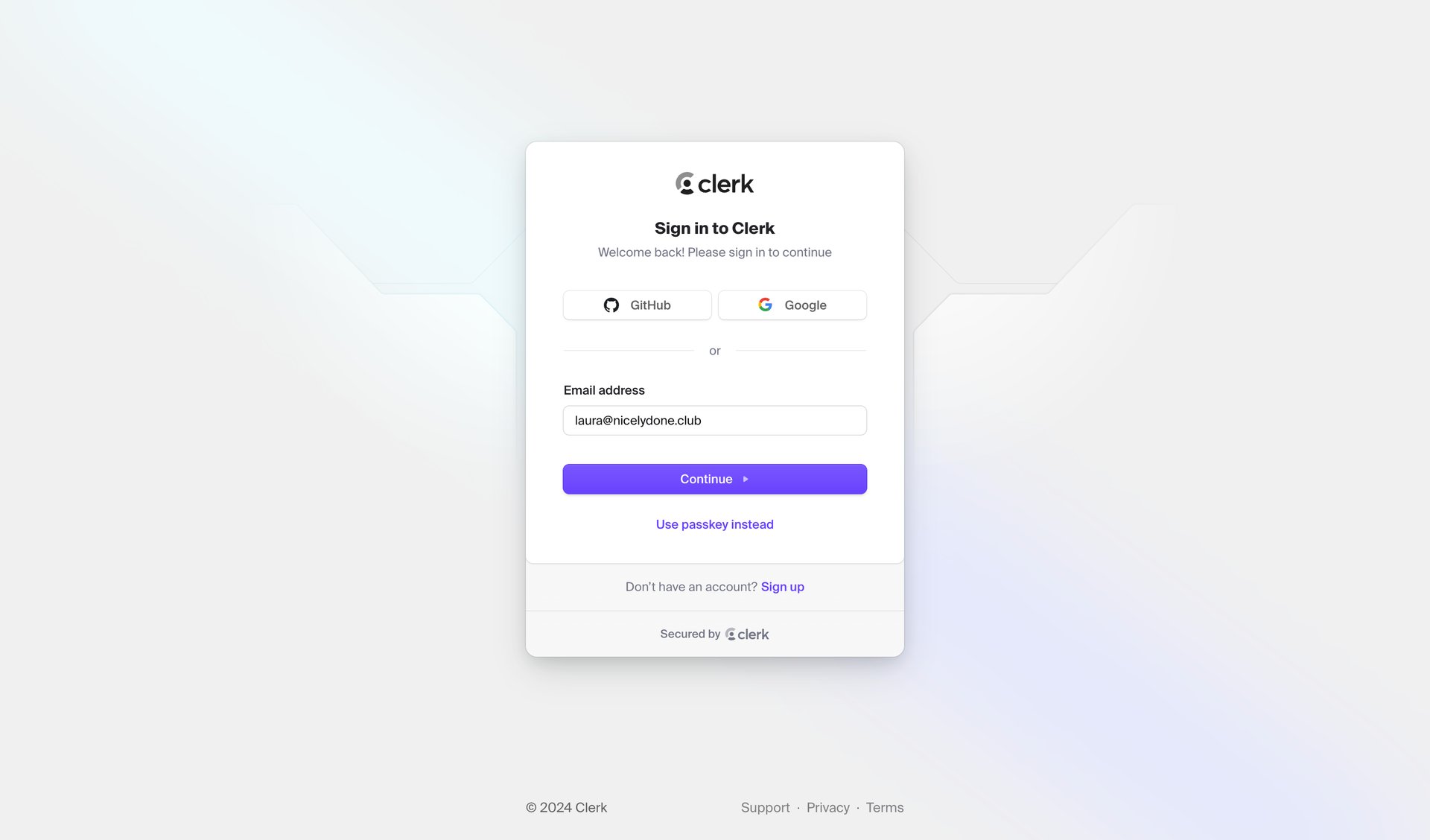Clerk
			           ux ui design