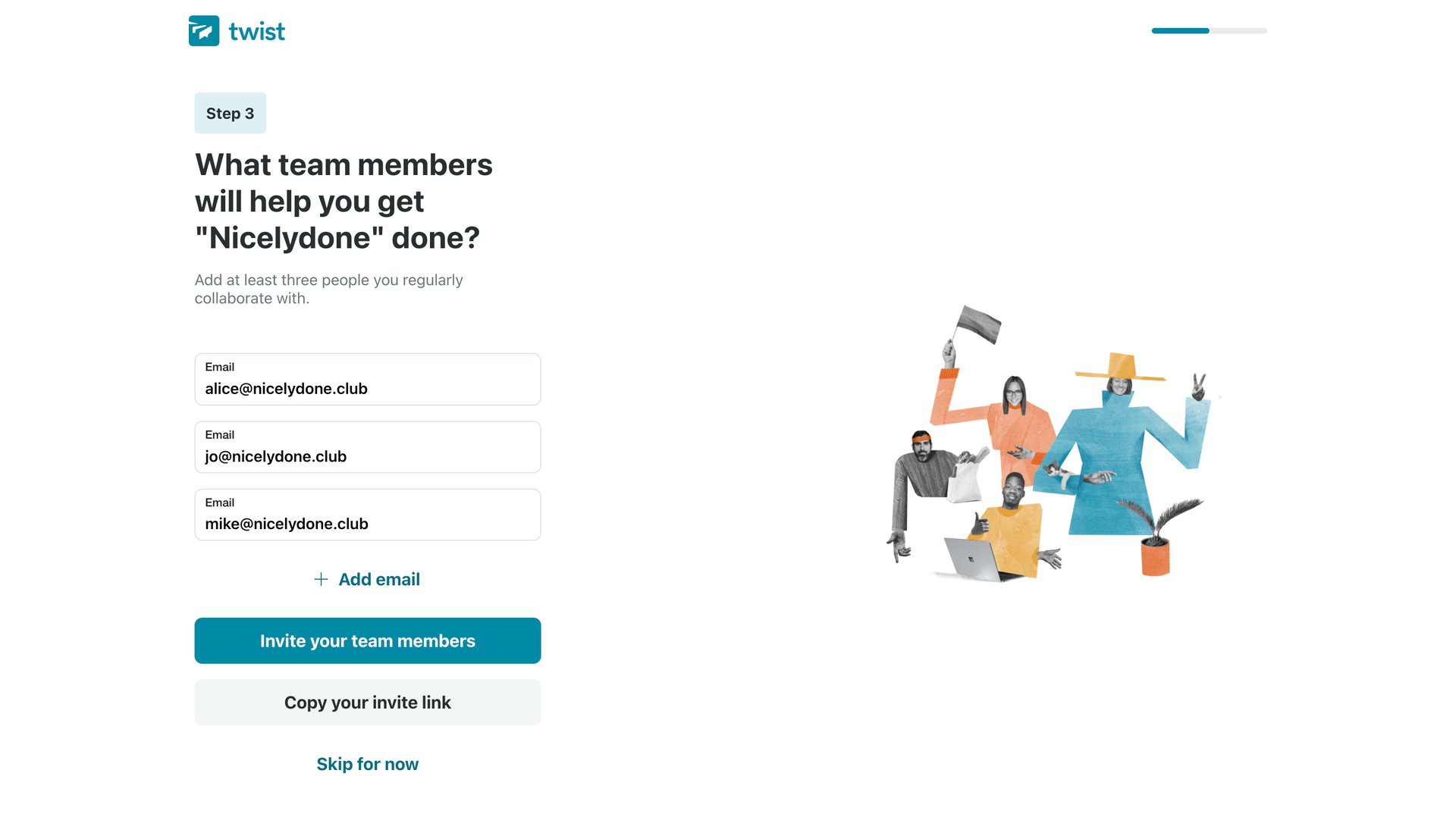 Twist
			      ux ui design