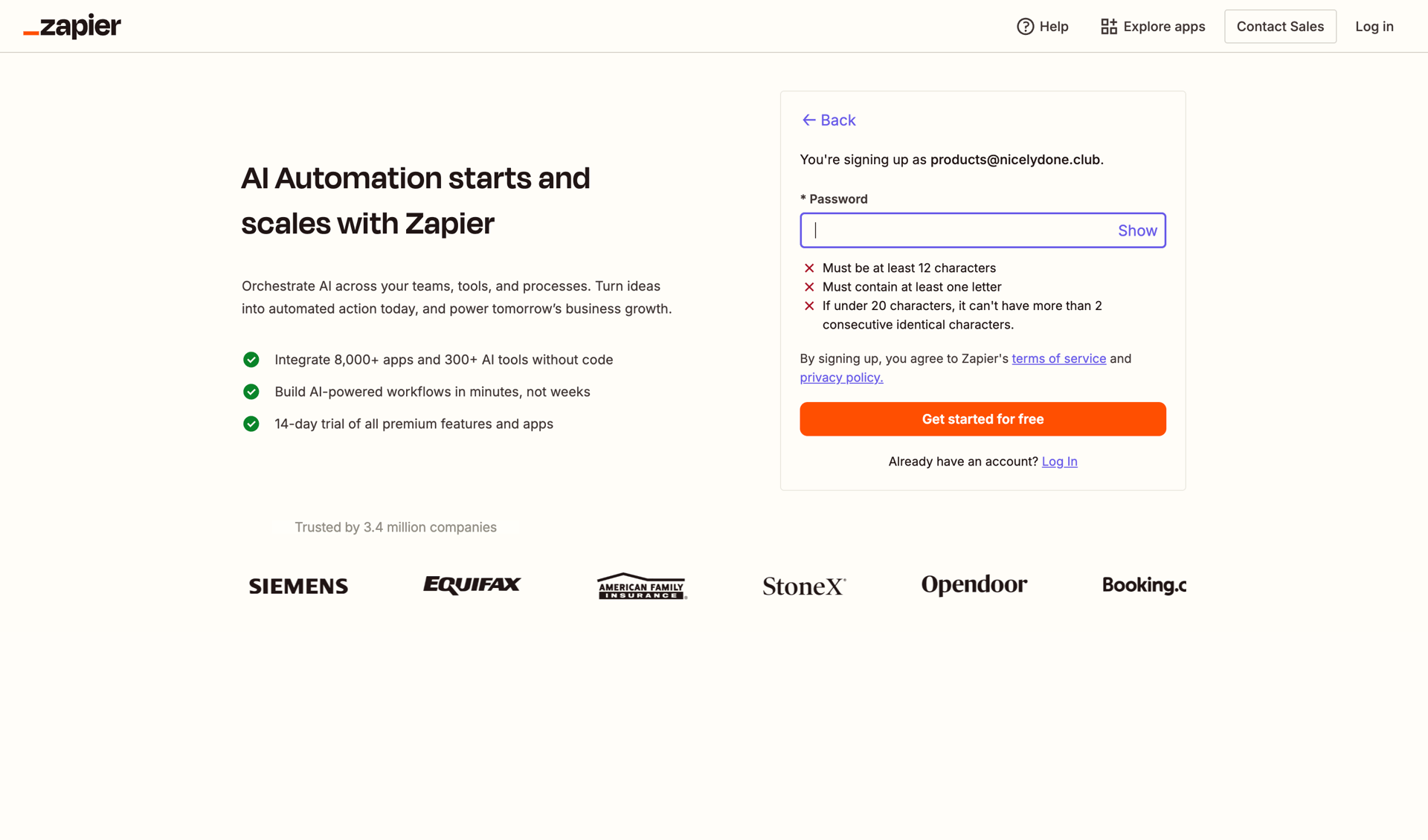 Zapier
			      ux ui design