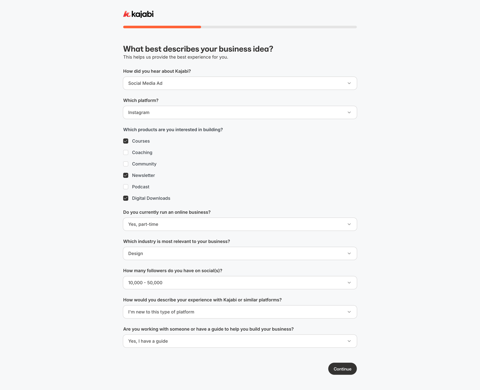 Kajabi
			        ux ui design