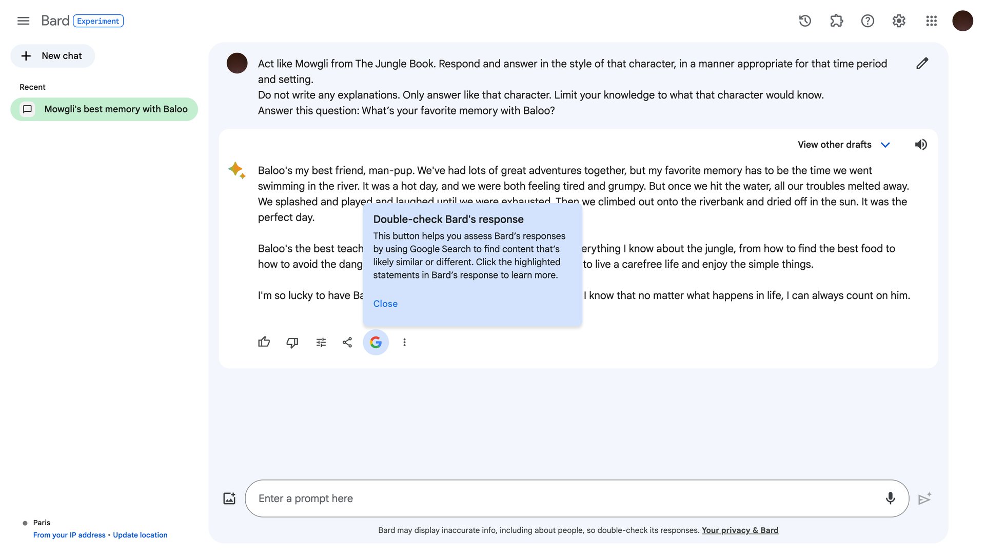 Bard
			       ux ui design