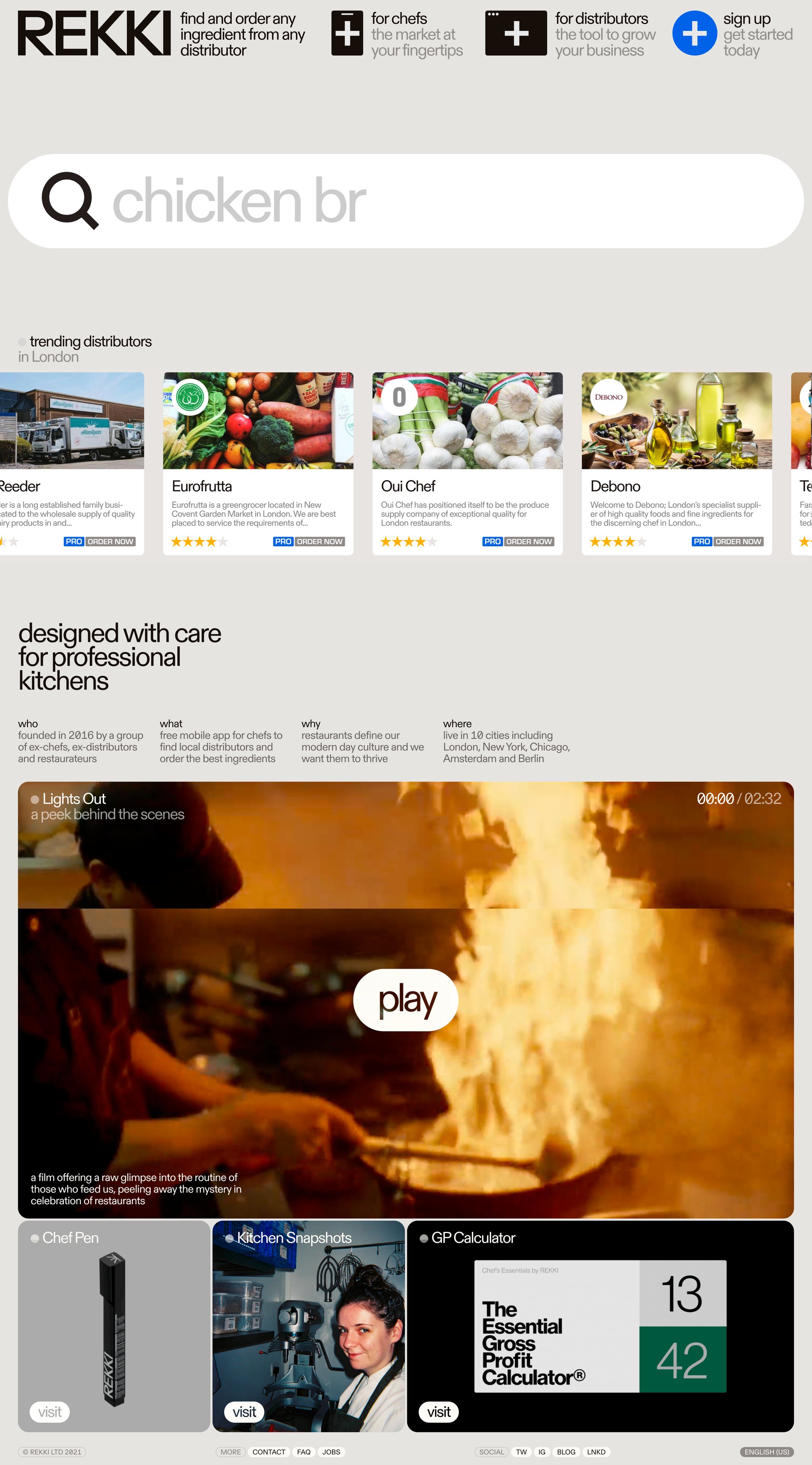 Rekki screen example