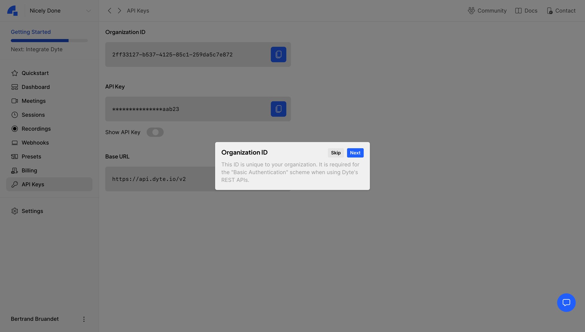 Dyte
			         ux ui design