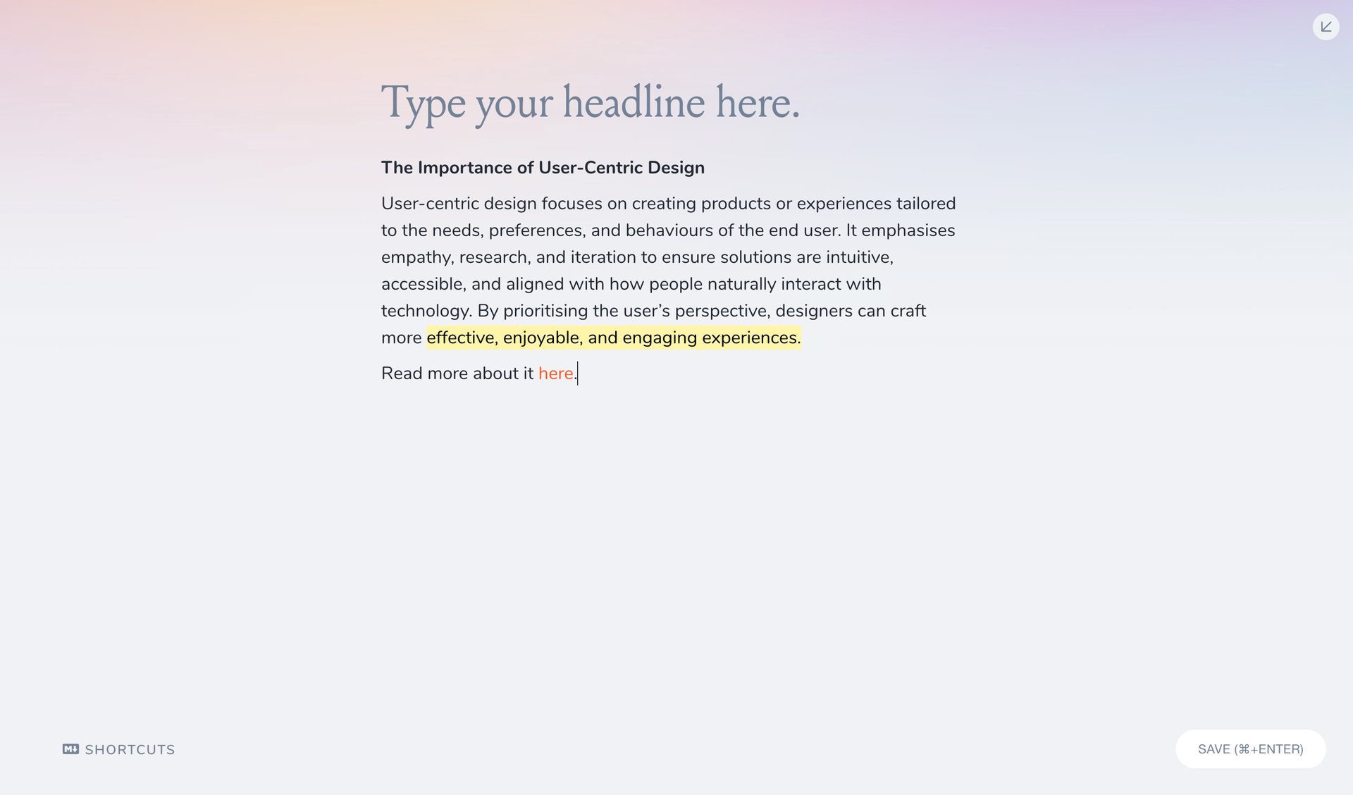 Mymind
			   ux ui design