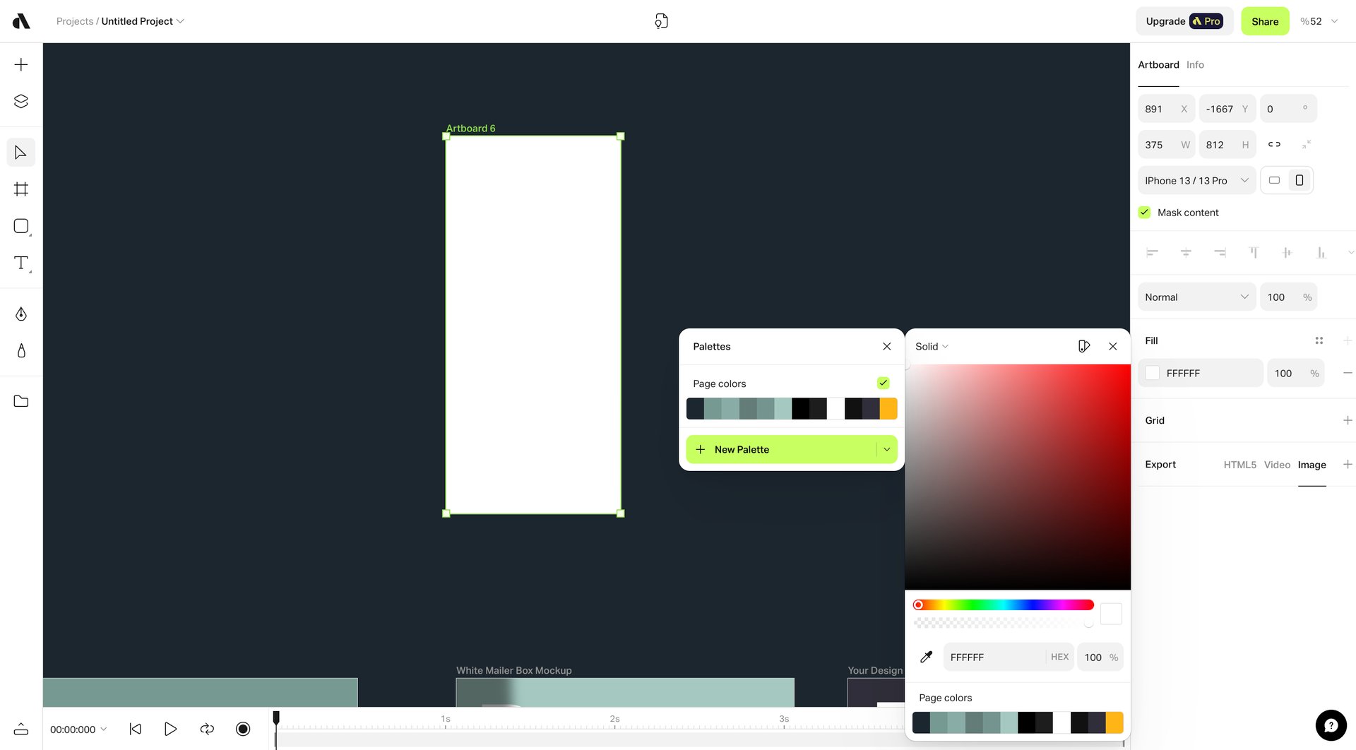 Artboard Studio
			       ux ui design