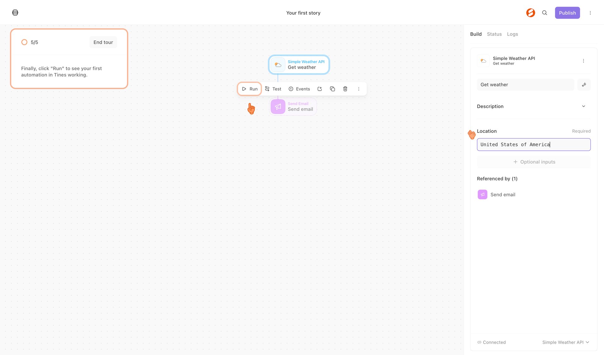Tines
			              ux ui design