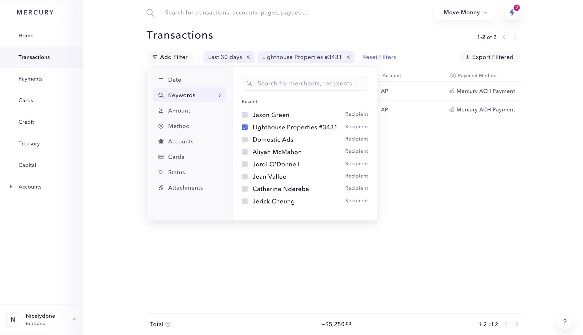 Mercury
			           ux ui design