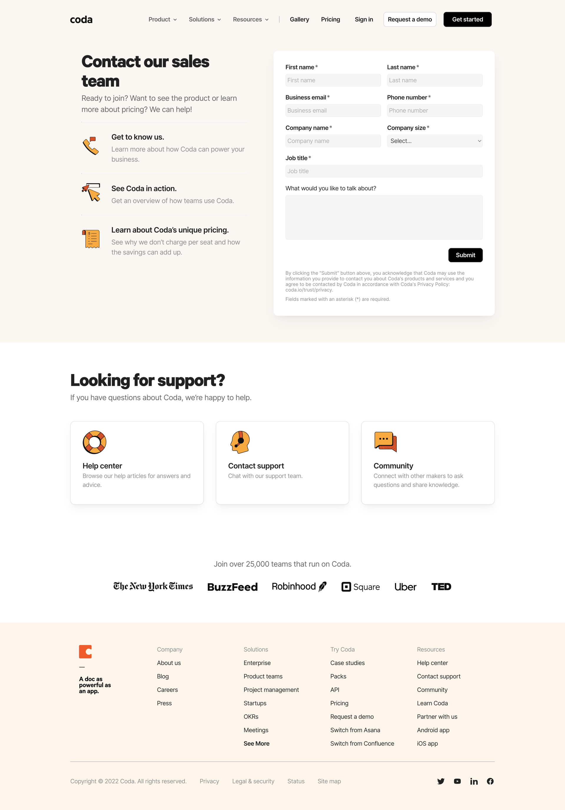 Coda
			 ux ui design