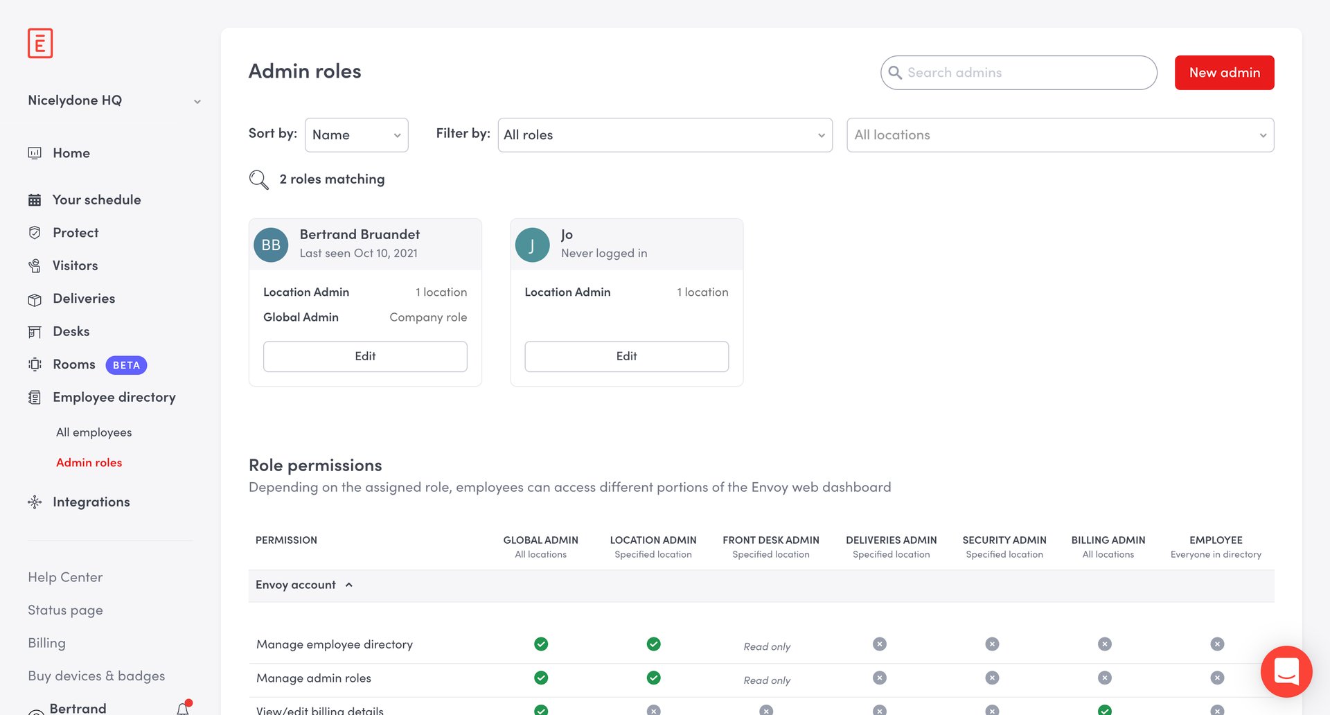 Envoy
			          ux ui design