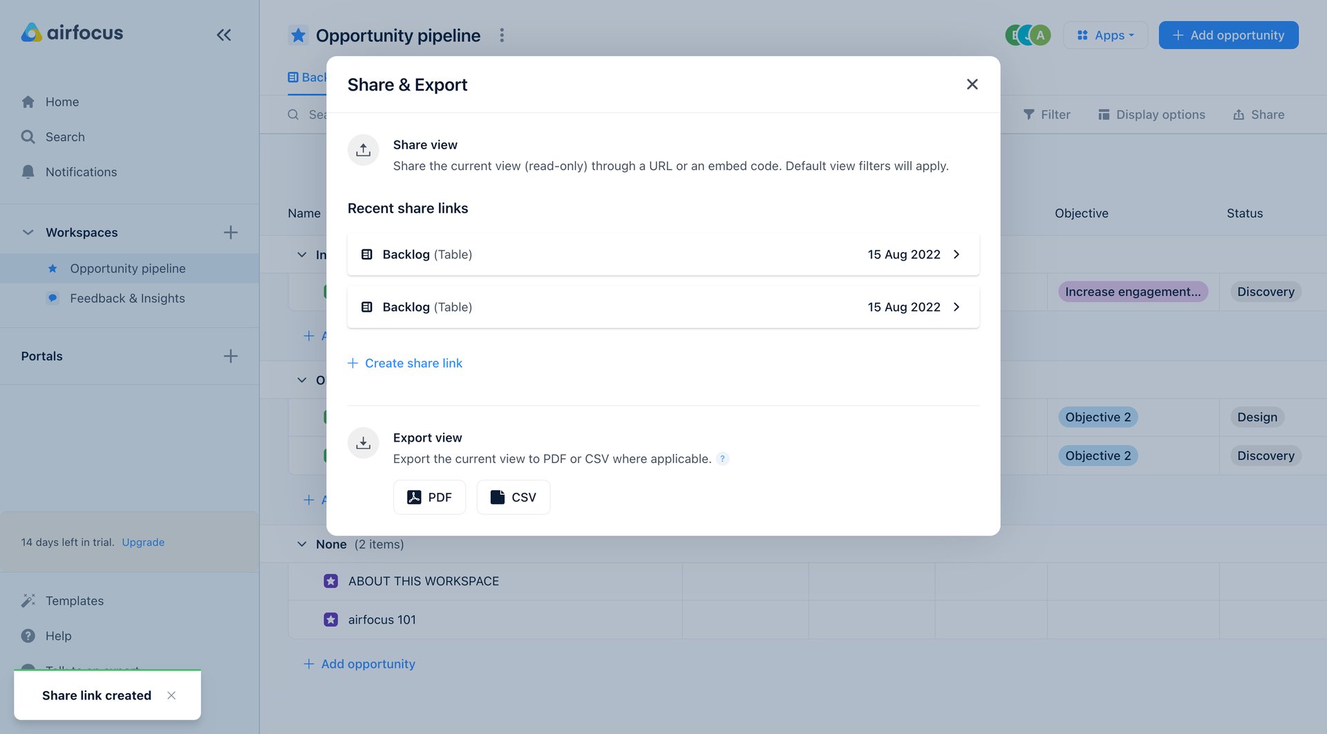 Airfocus
			       ux ui design