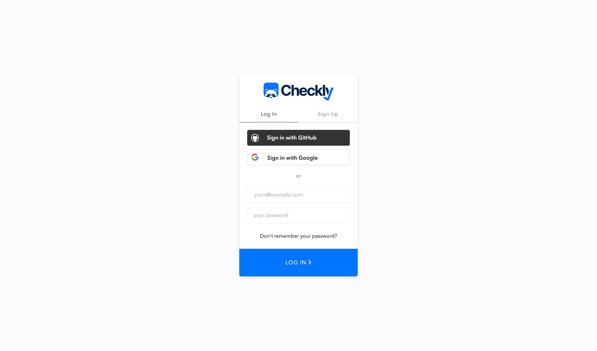Checkly
			            ux ui design