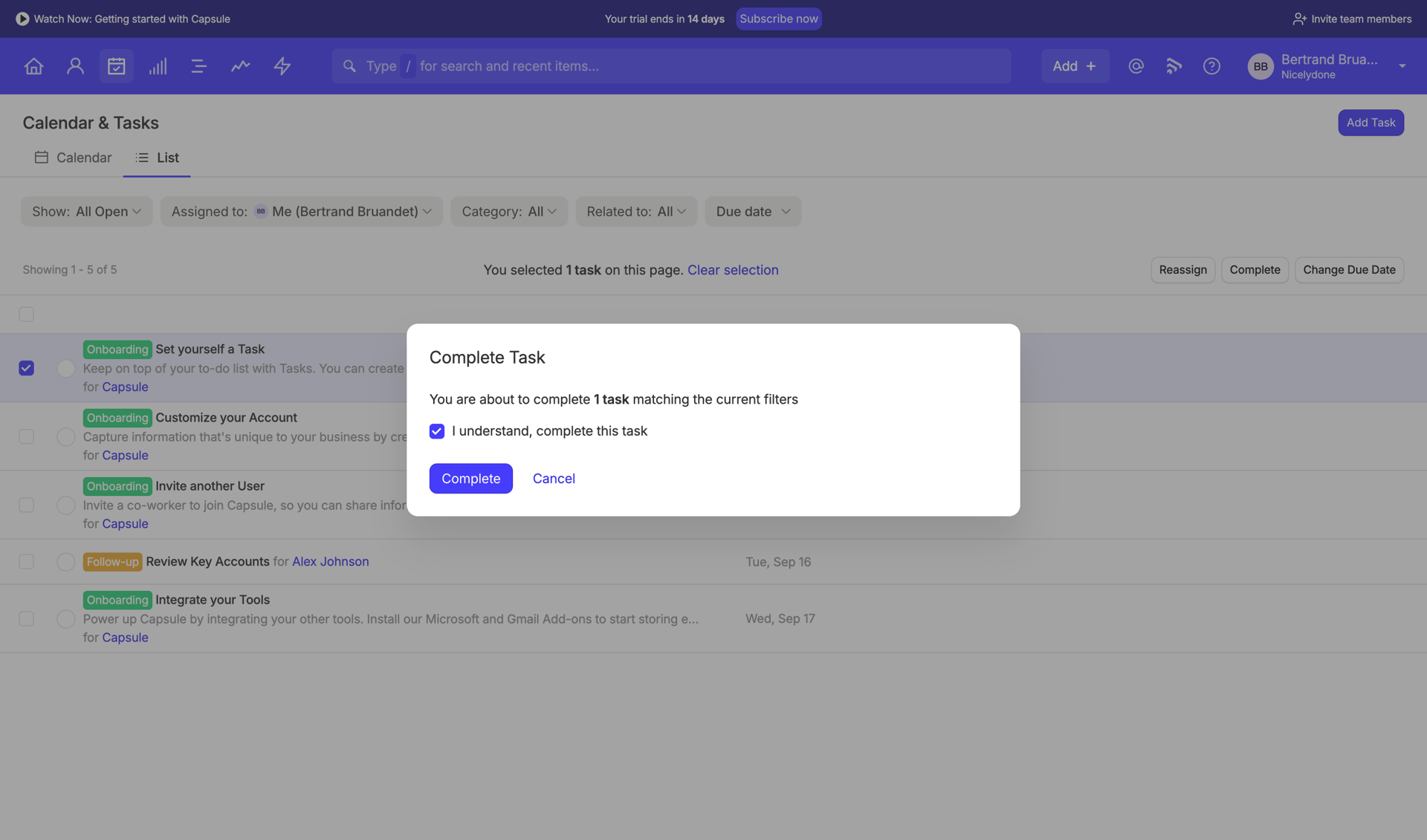 Capsule
			   ux ui design