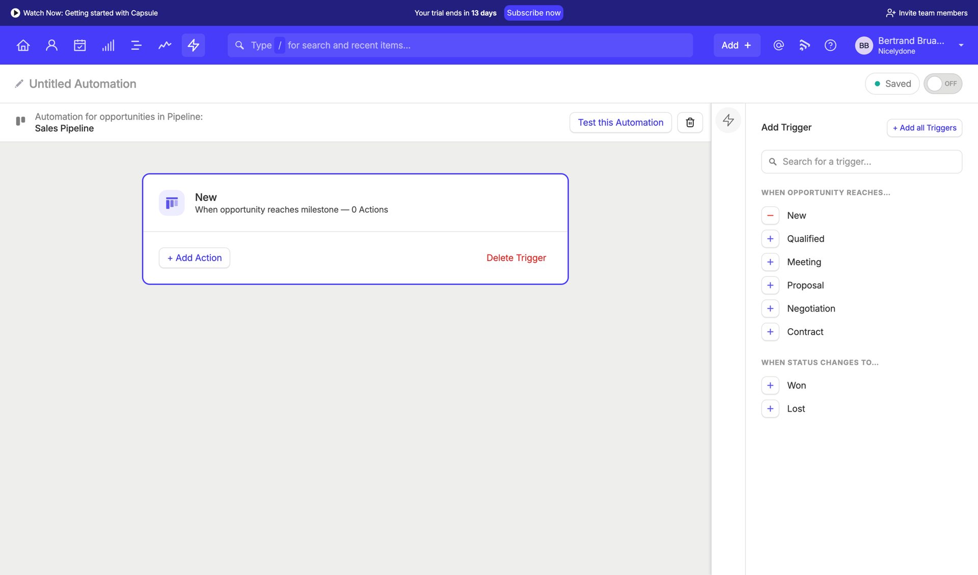 Capsule
			       ux ui design