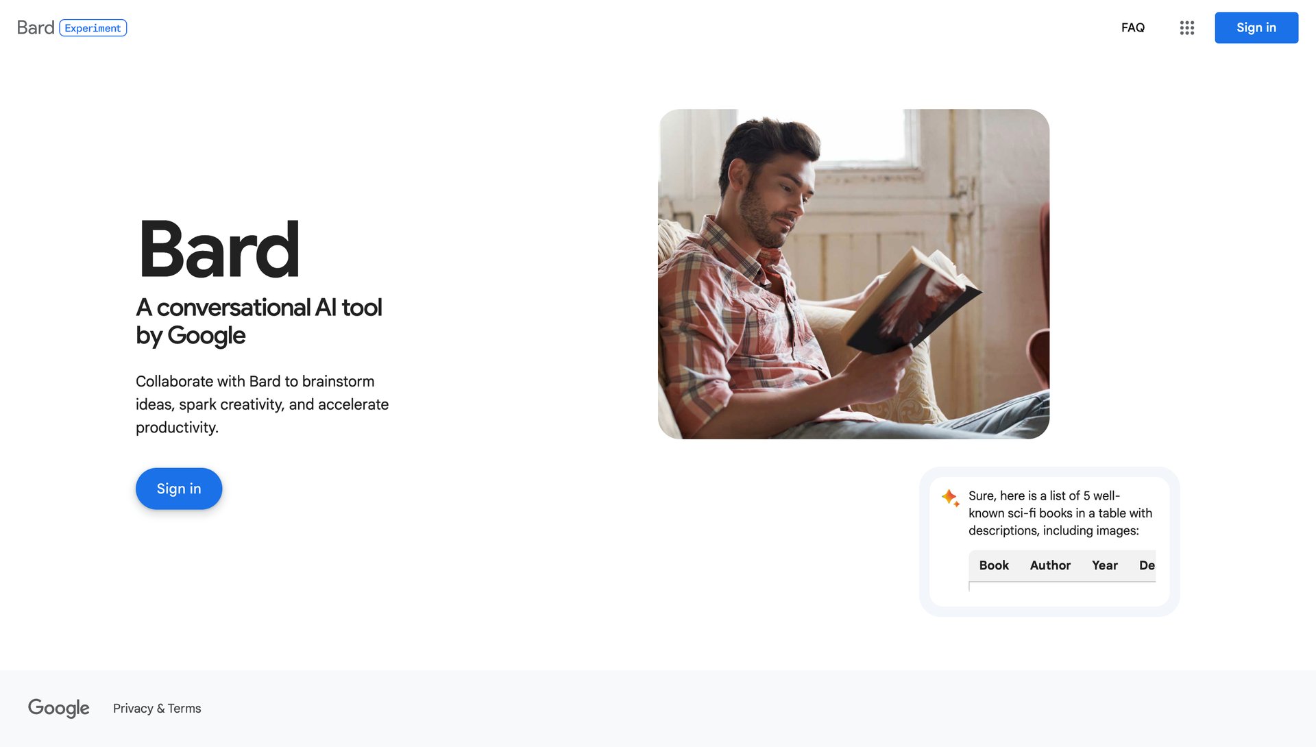 Bard
			   ux ui design
