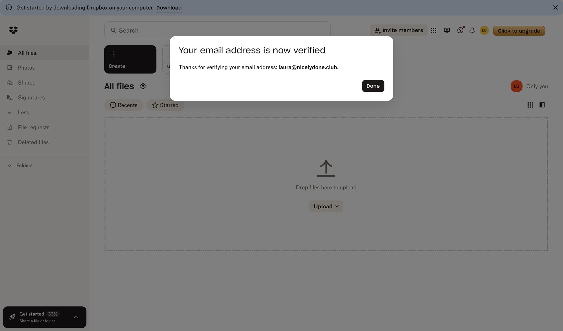 Dropbox
			                   ux ui design