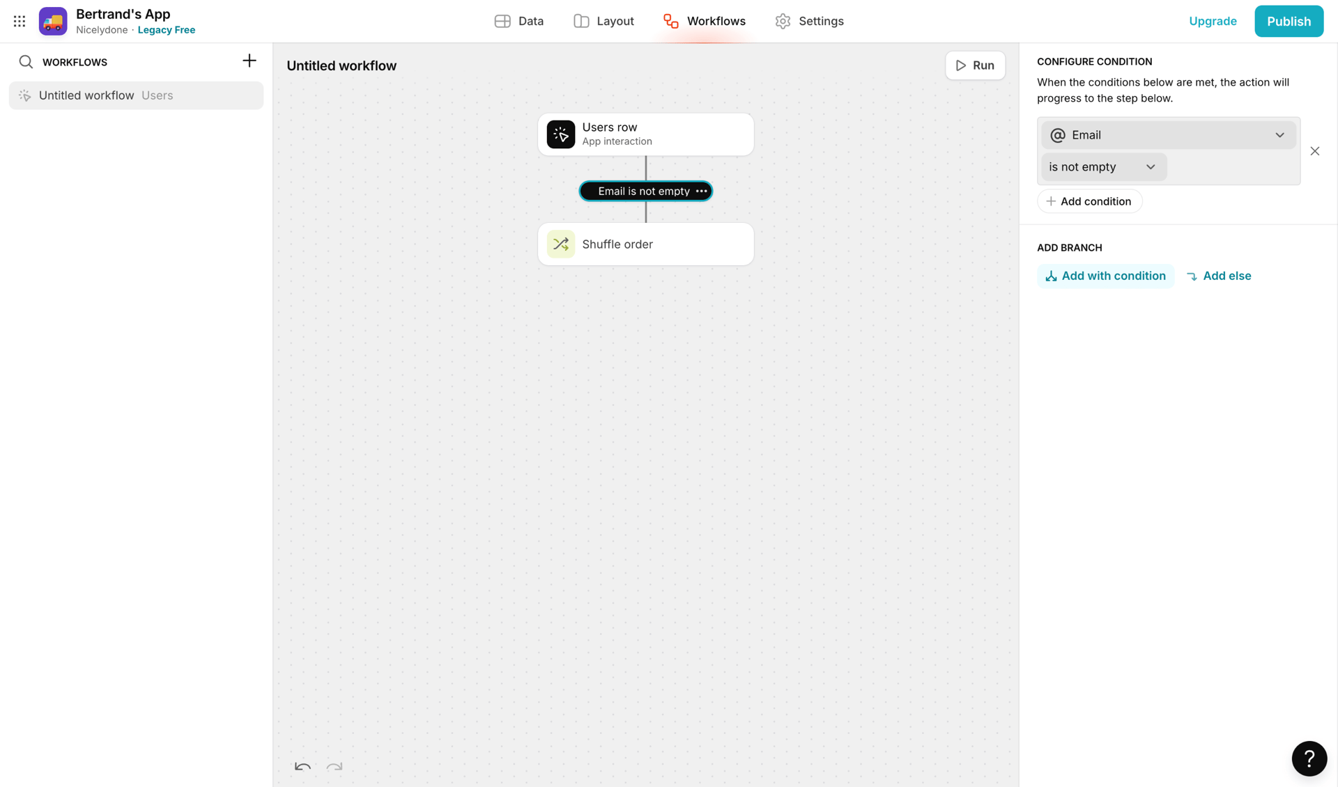 Glide
			form automation conditional logic workflow configuration workflow configuration workflow editor ux ui design