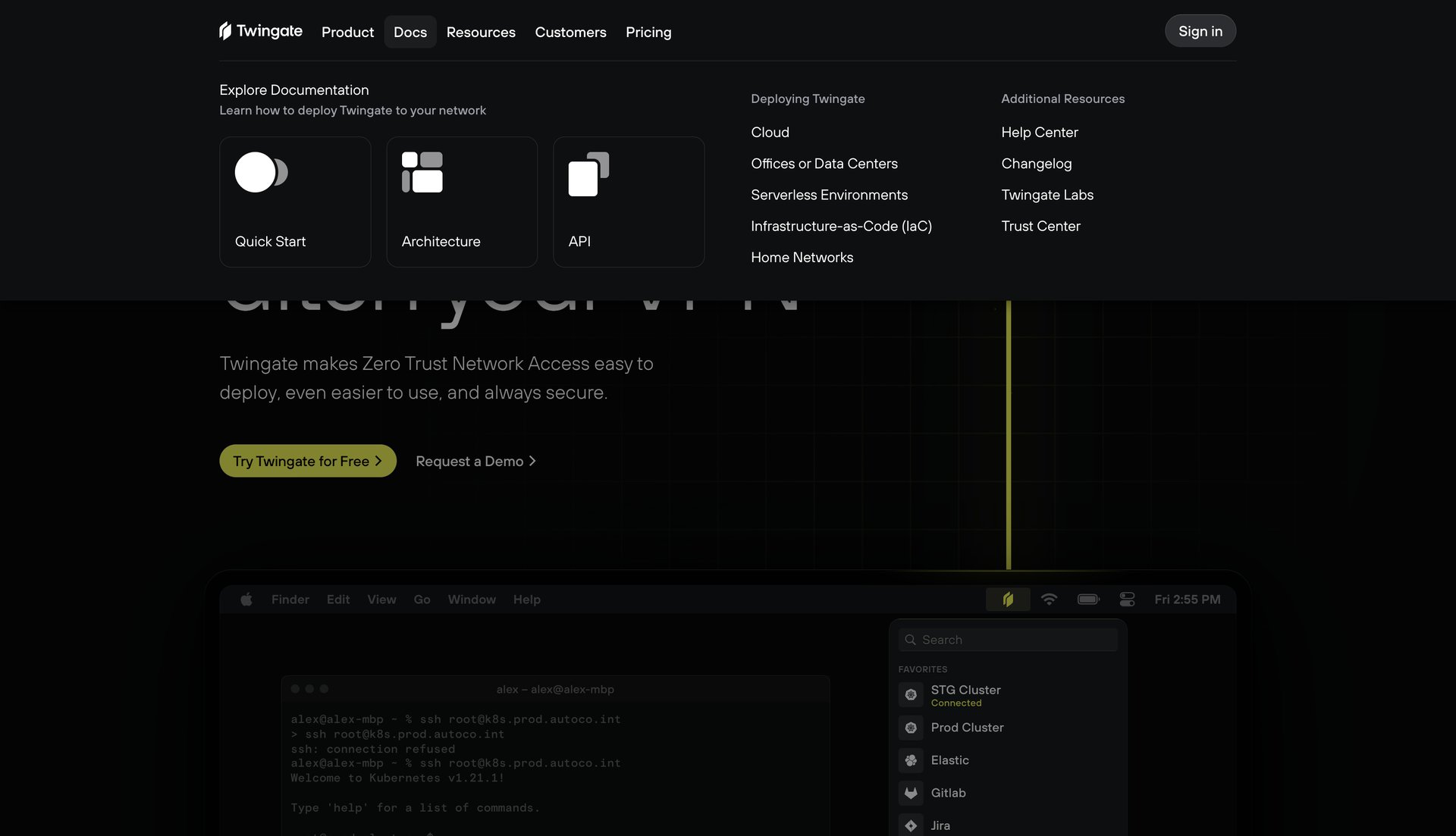 Twingate
			  ux ui design