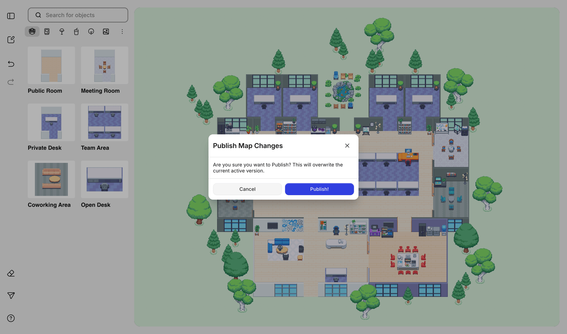 Gather screen example