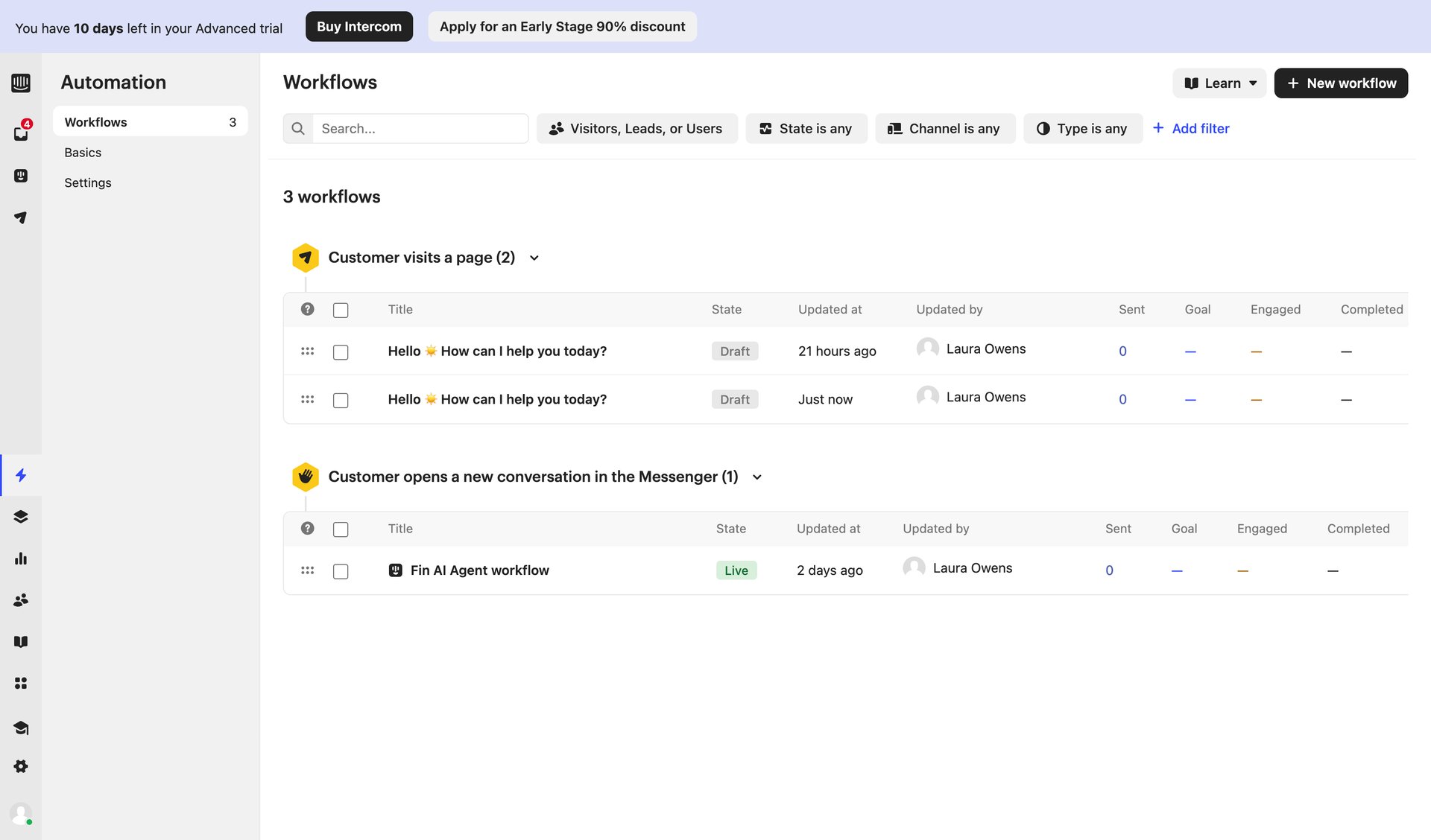 Intercom
			             ux ui design