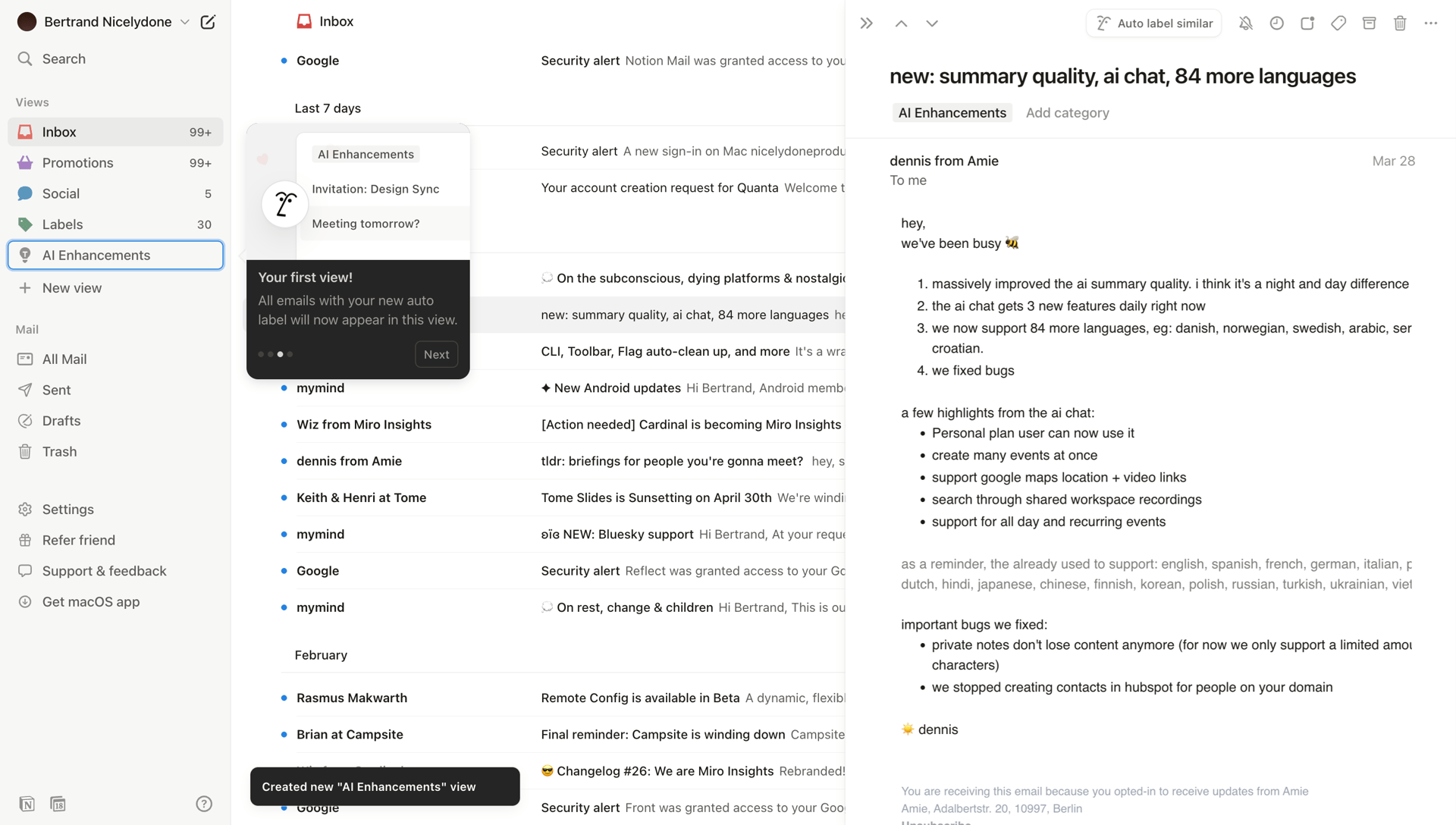 Notion Mail
			      ux ui design