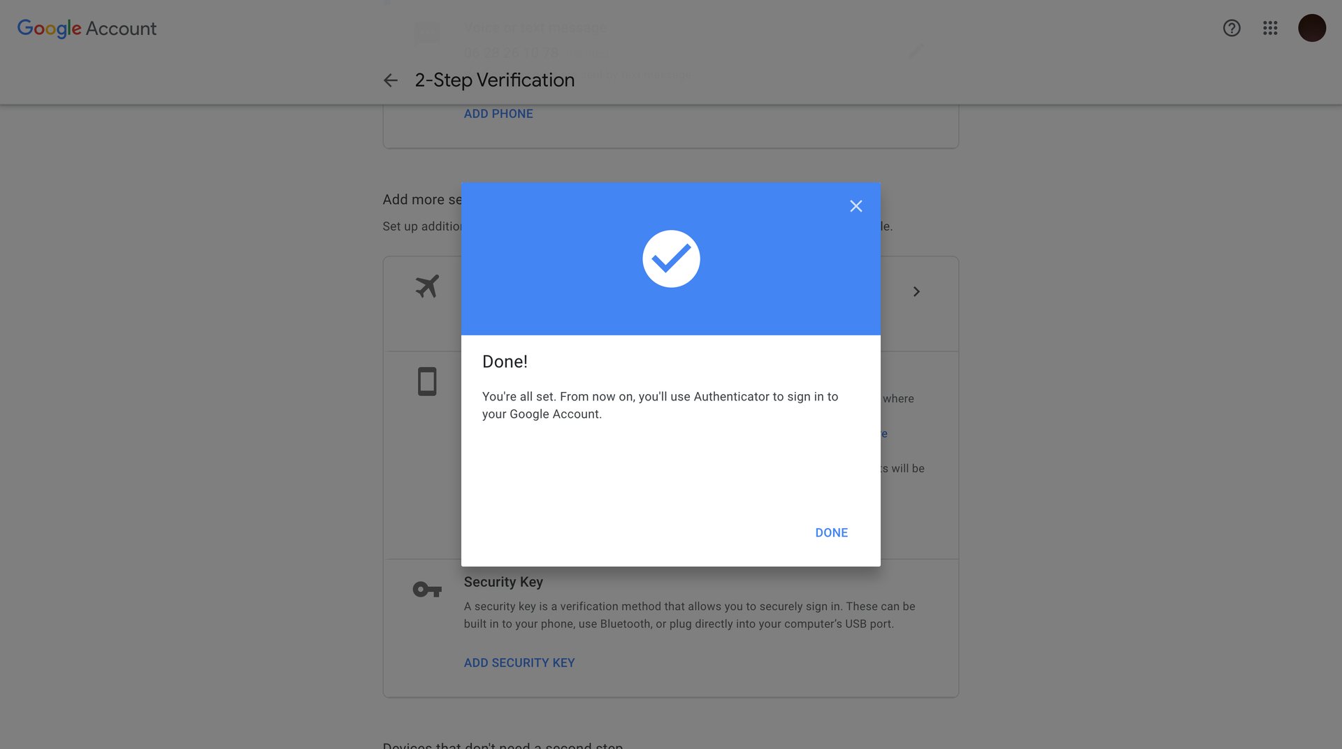 Google Account
			 ux ui design