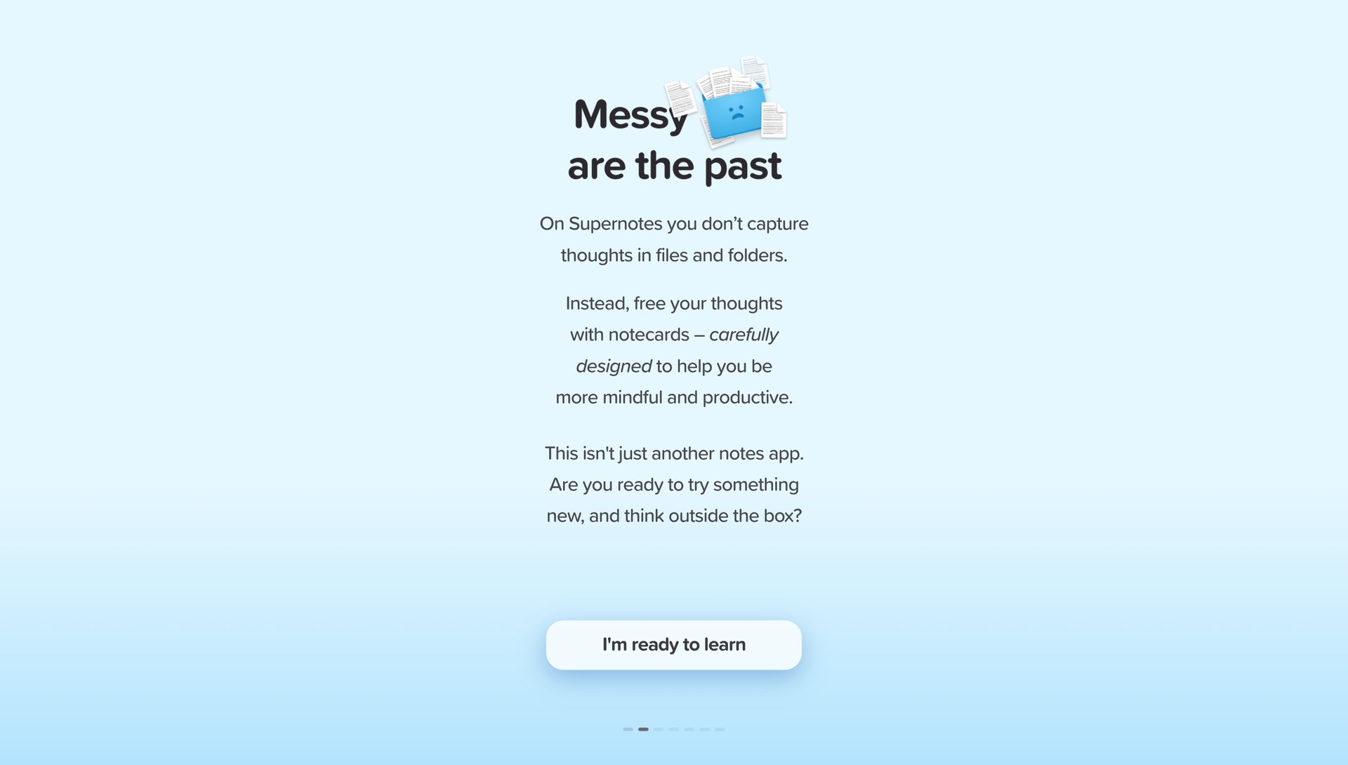 Supernotes
			   ux ui design