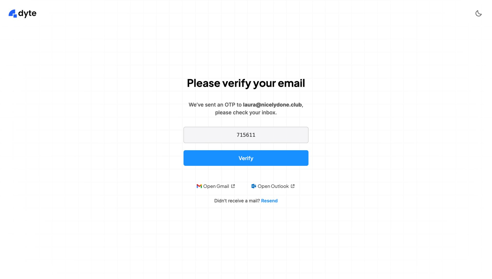 Dyte
			           ux ui design