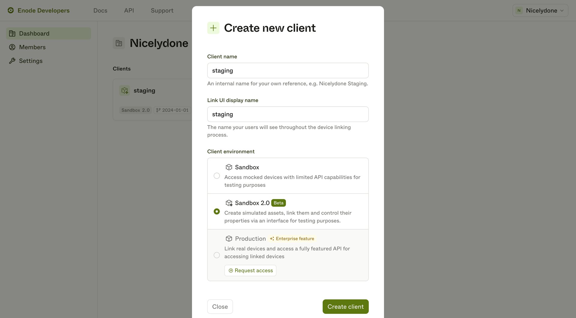 Enode
			   ux ui design