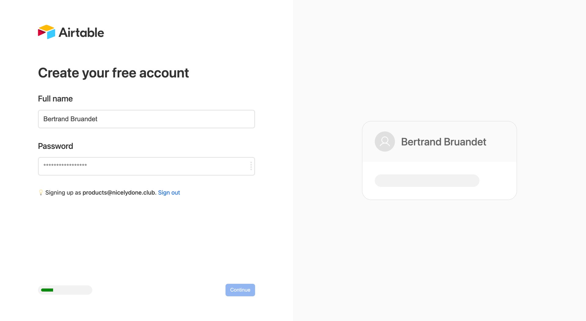 Airtable
			         ux ui design