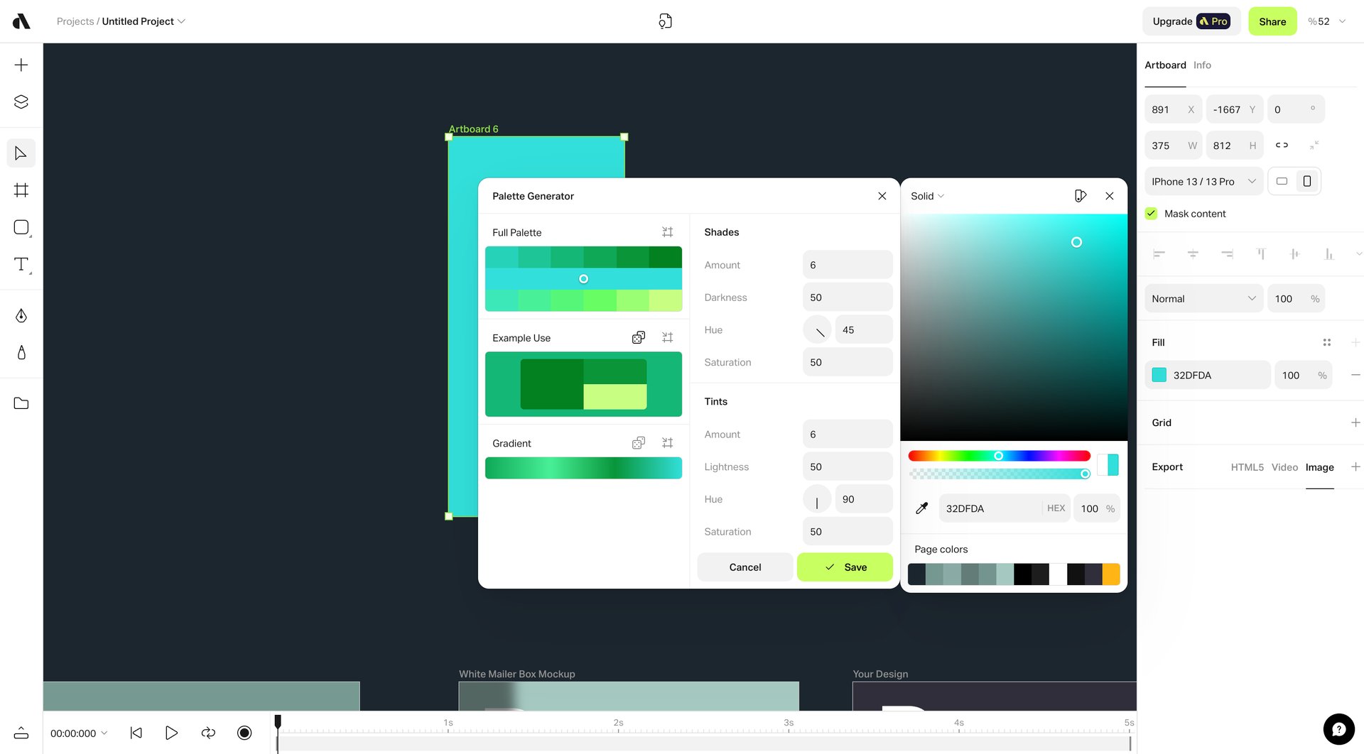 Artboard Studio
			        ux ui design