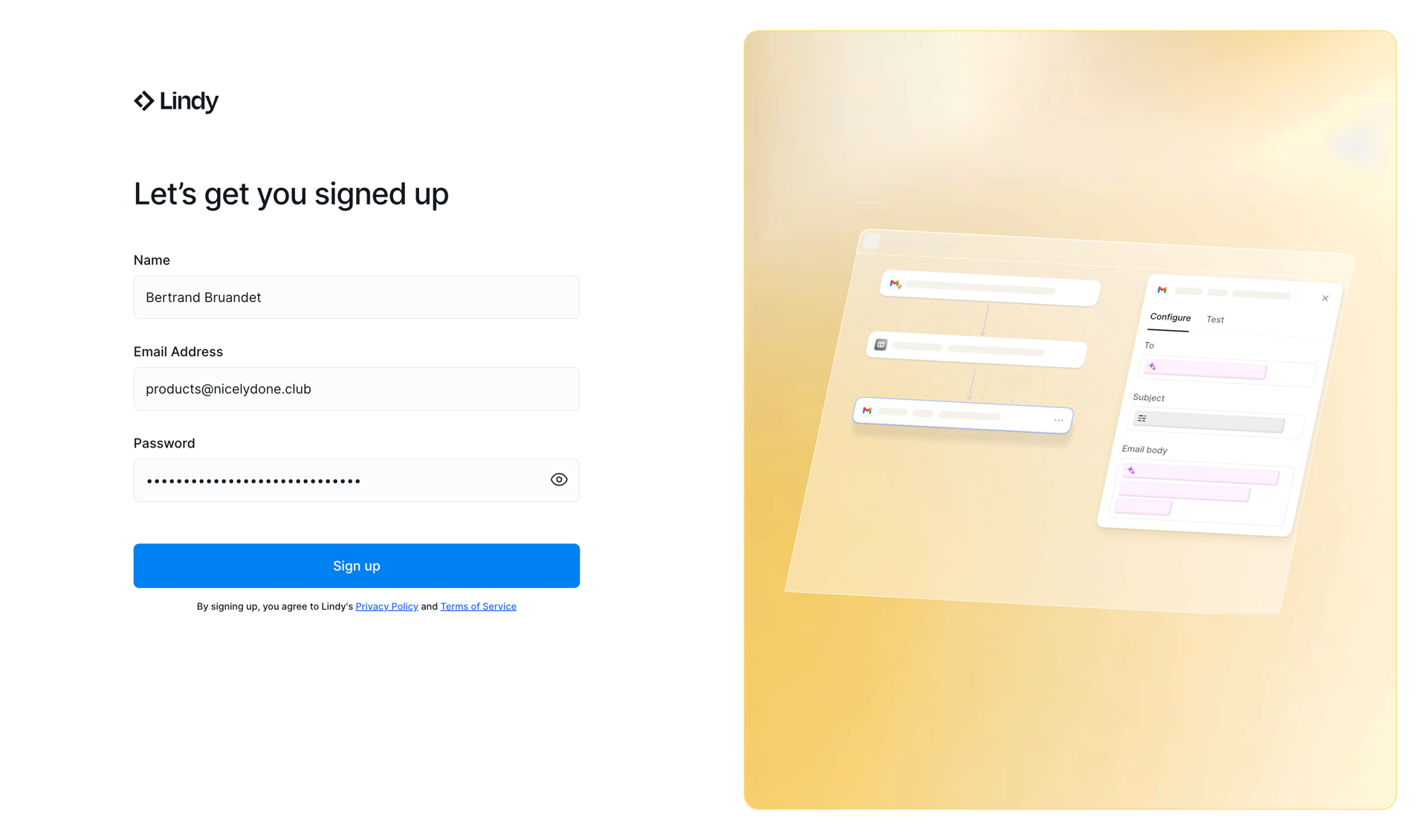 Lindy
			     ux ui design