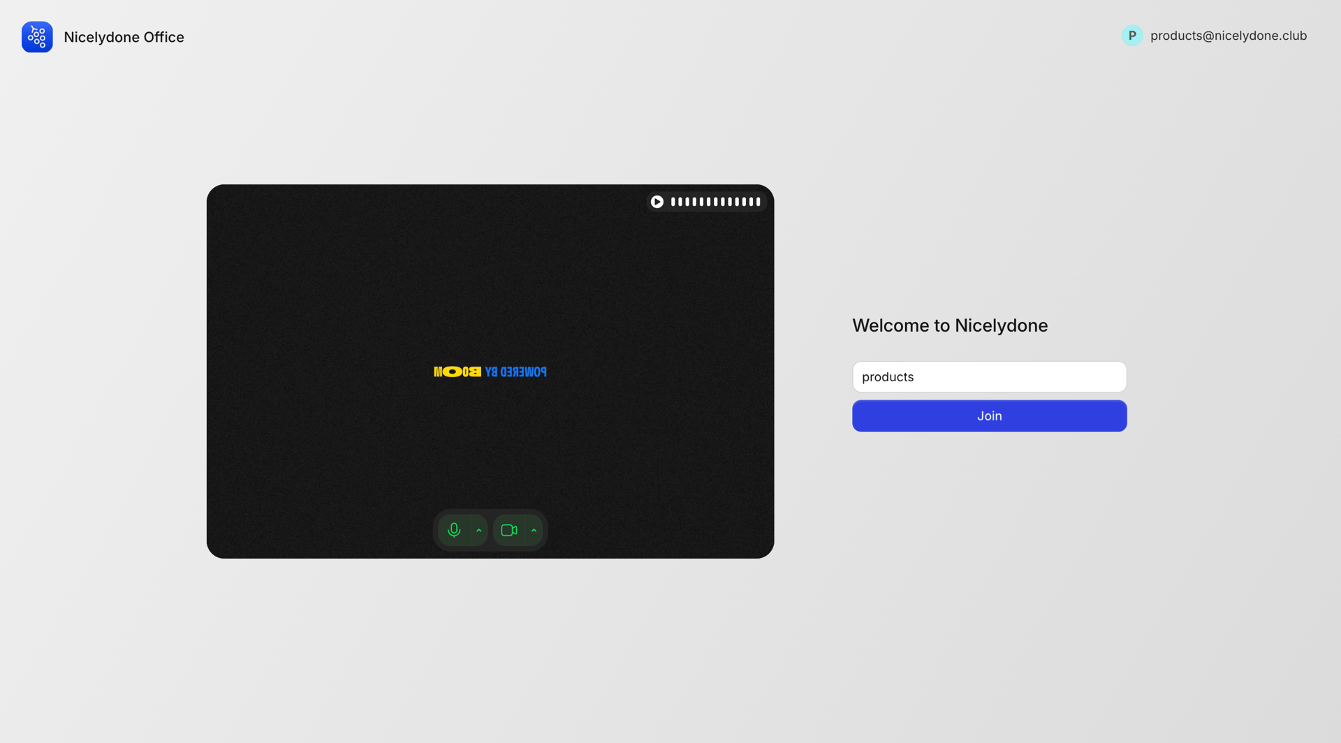 Gather screen example
