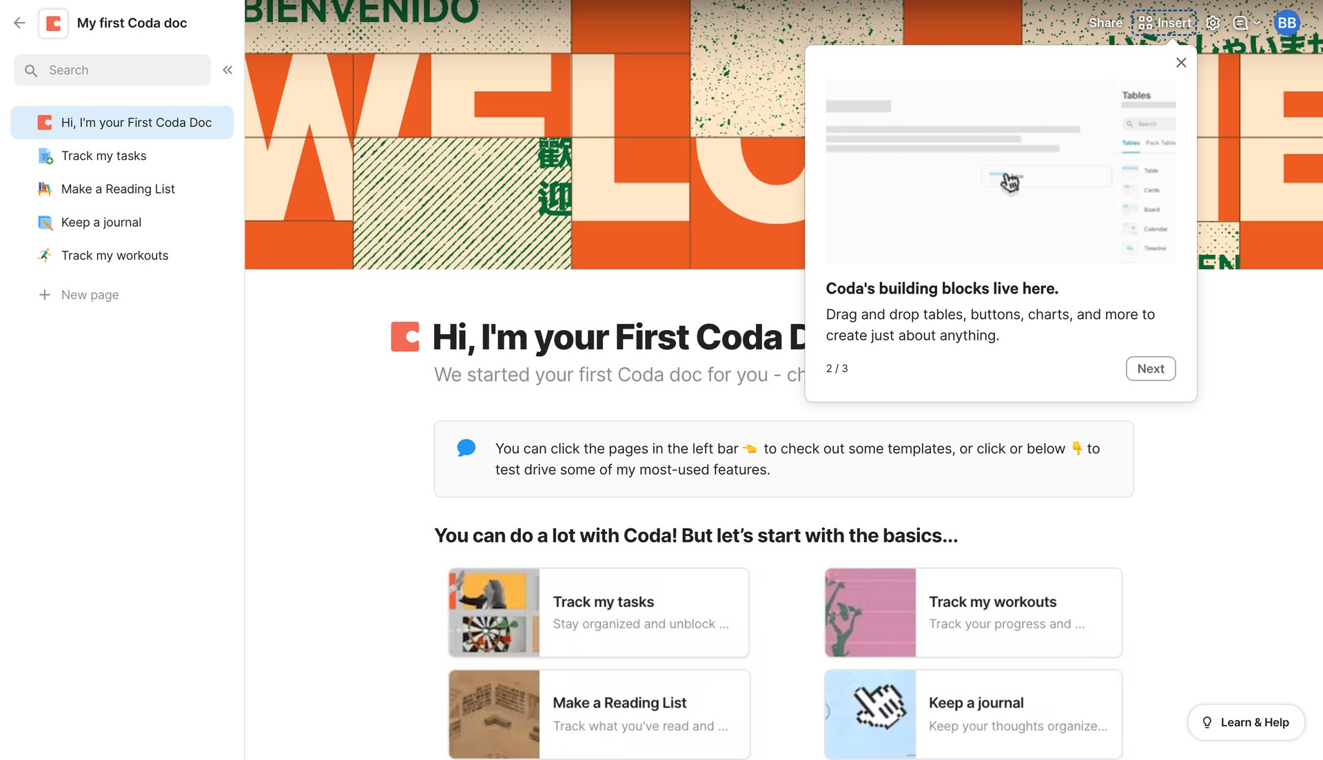 Coda
			         ux ui design