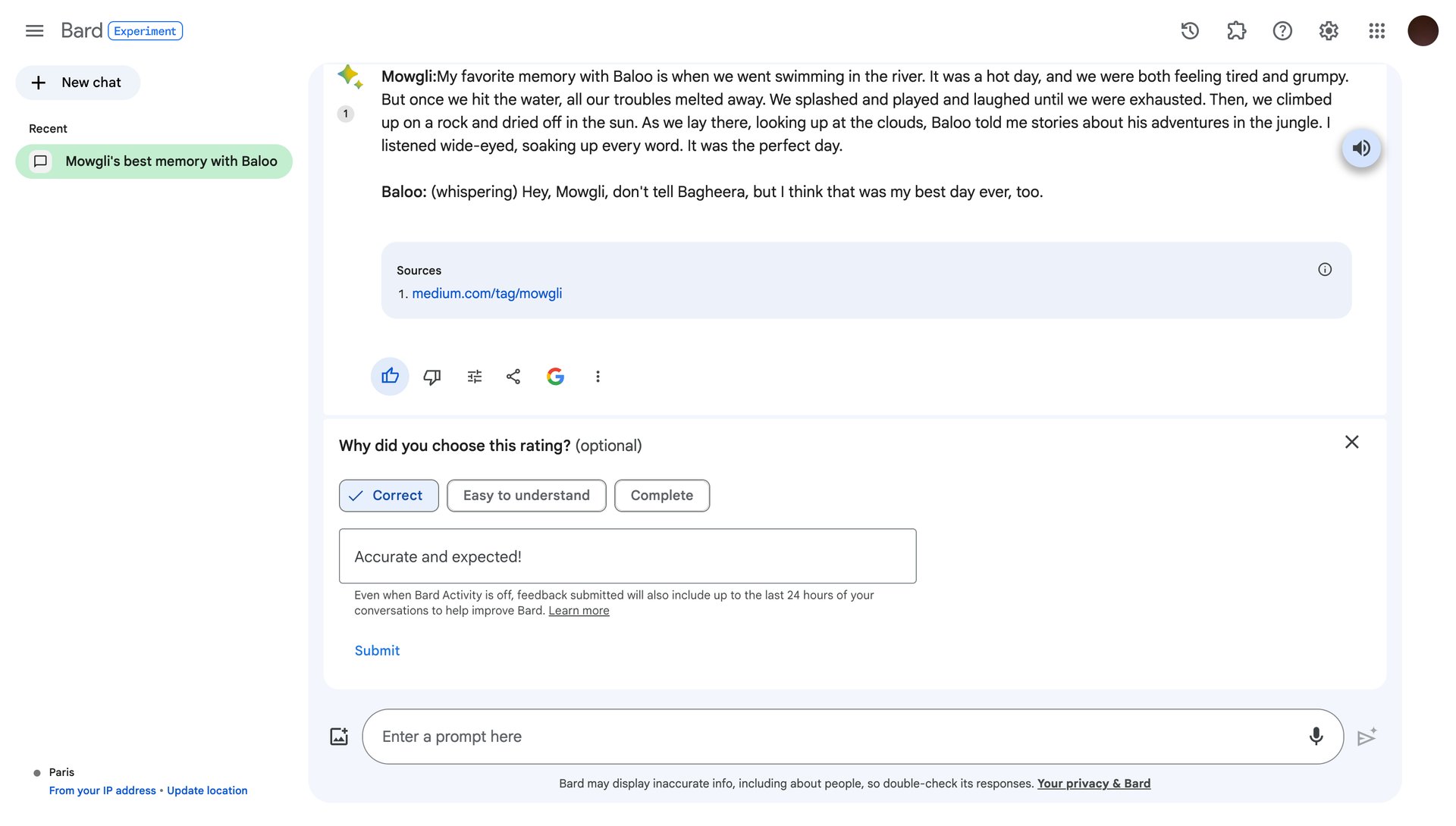 Bard
			         ux ui design