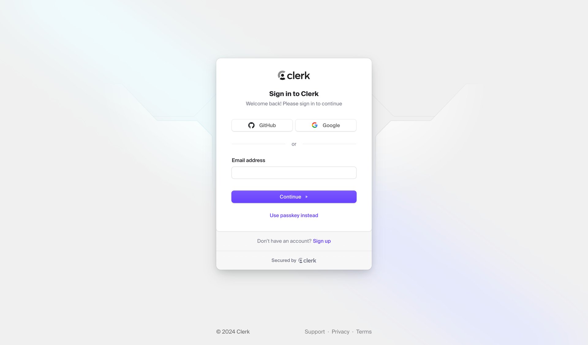 Clerk
			           ux ui design