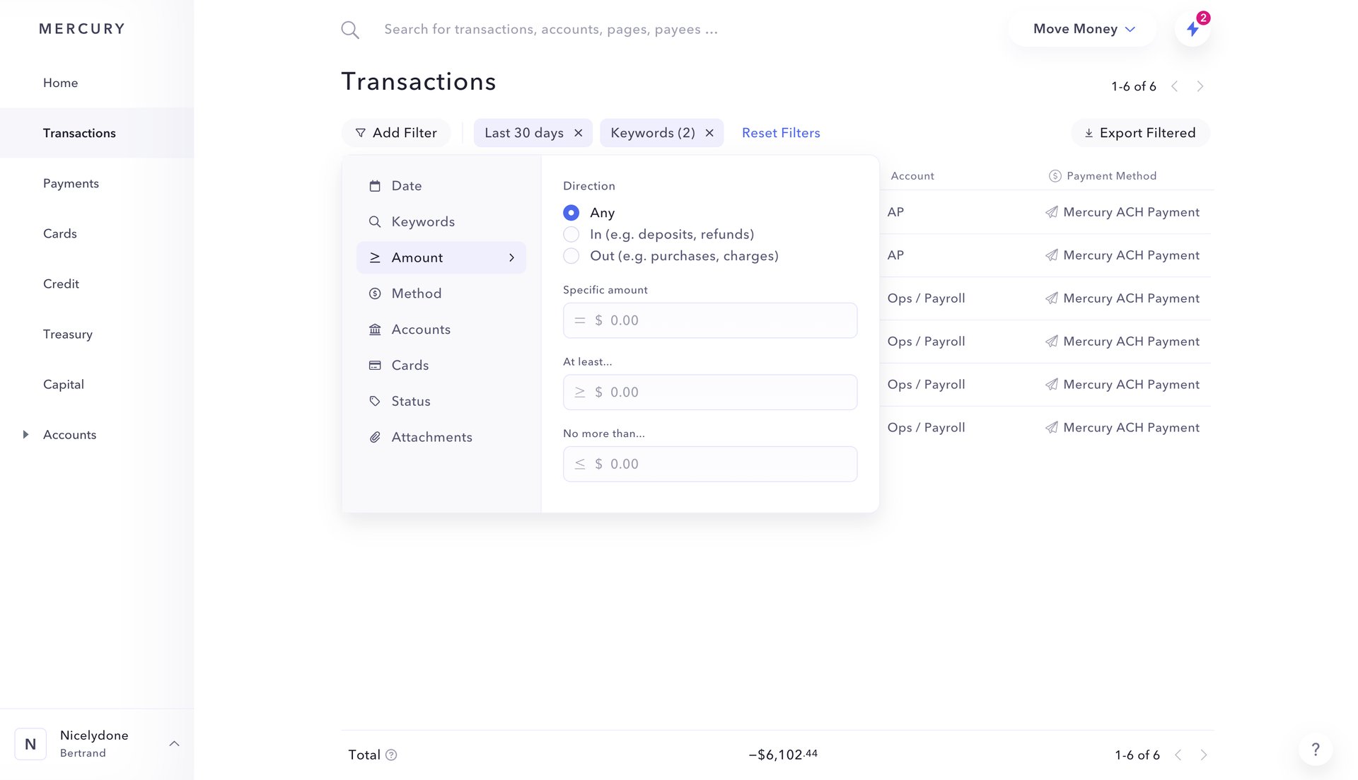 Mercury
			               ux ui design