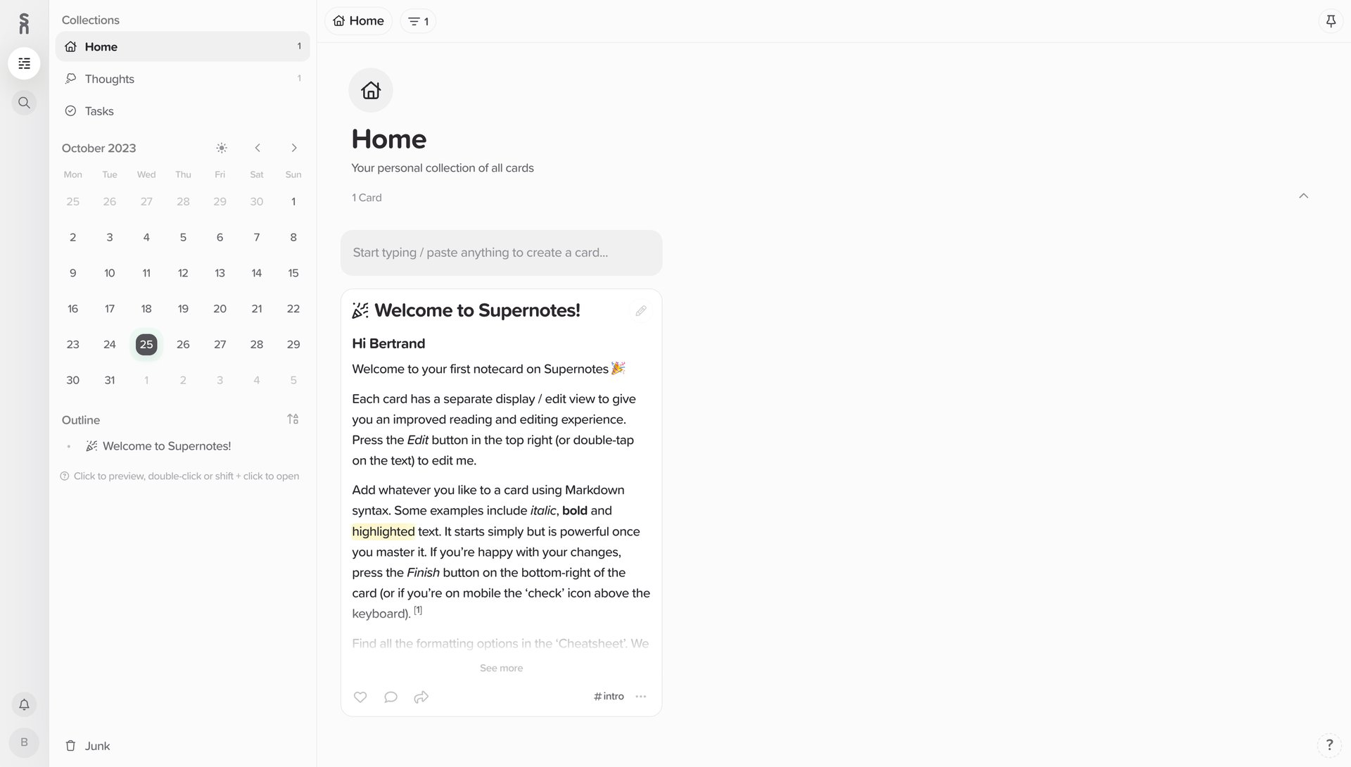 Supernotes
			     ux ui design