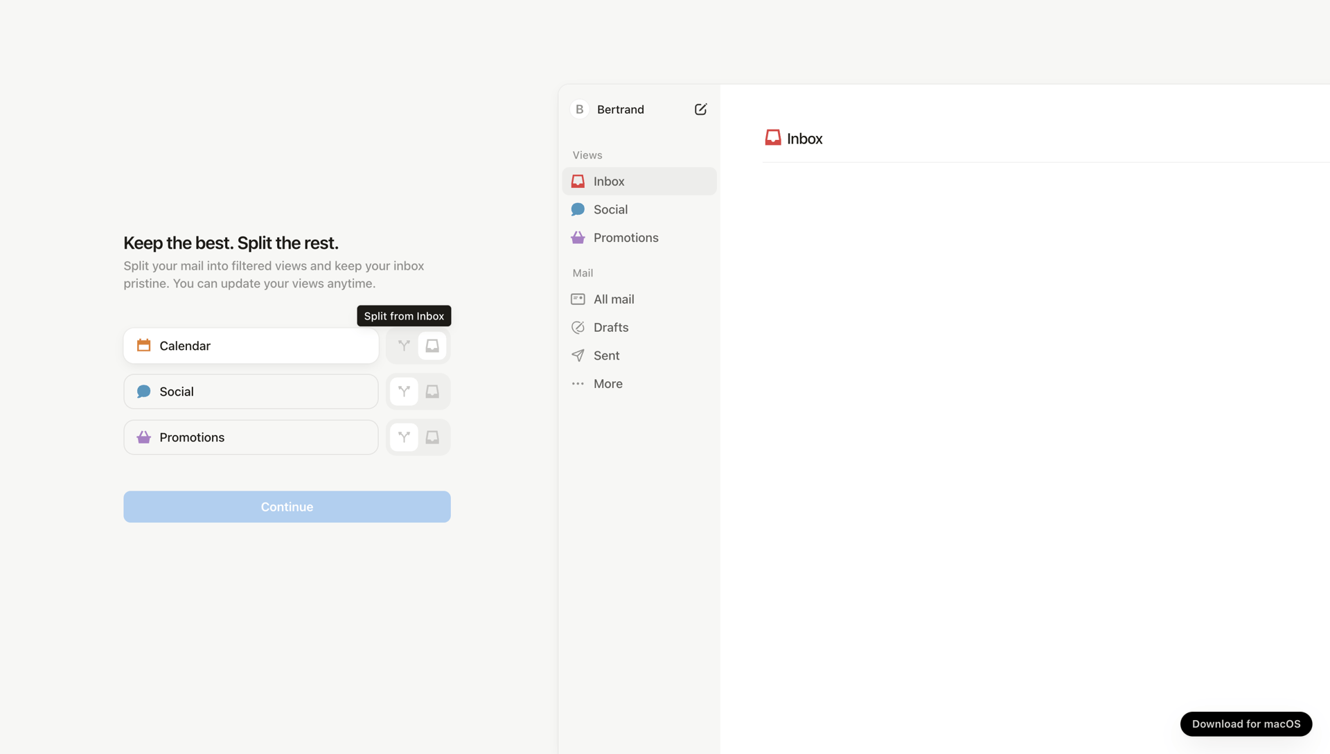 Notion Mail
			          ux ui design