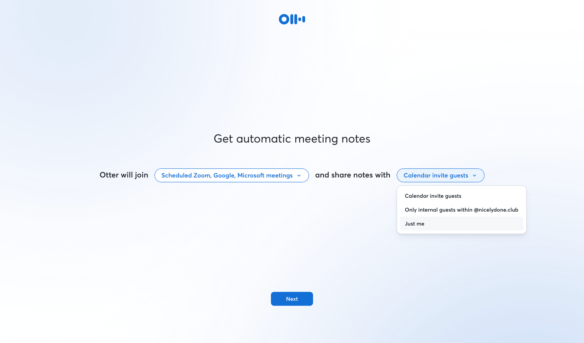 Otter
			           ux ui design