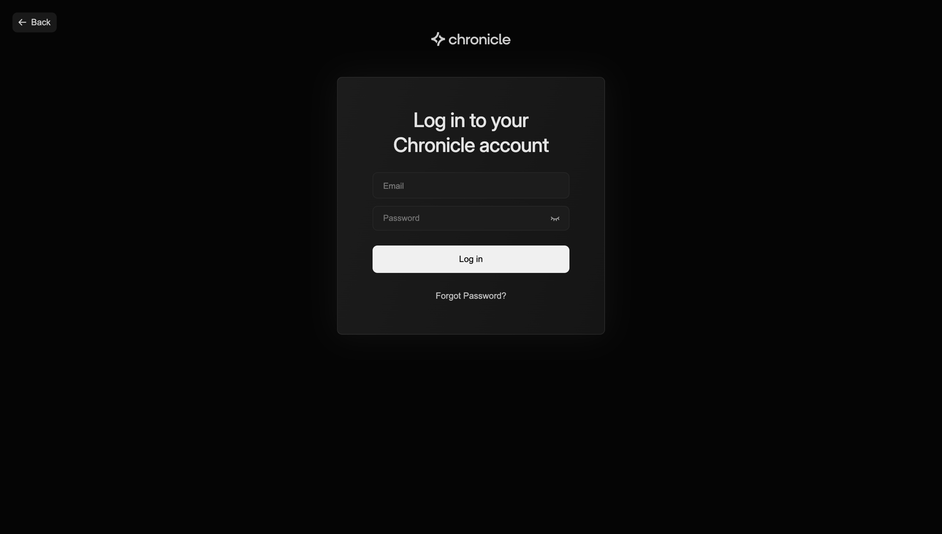 Chronicle
				signin page example