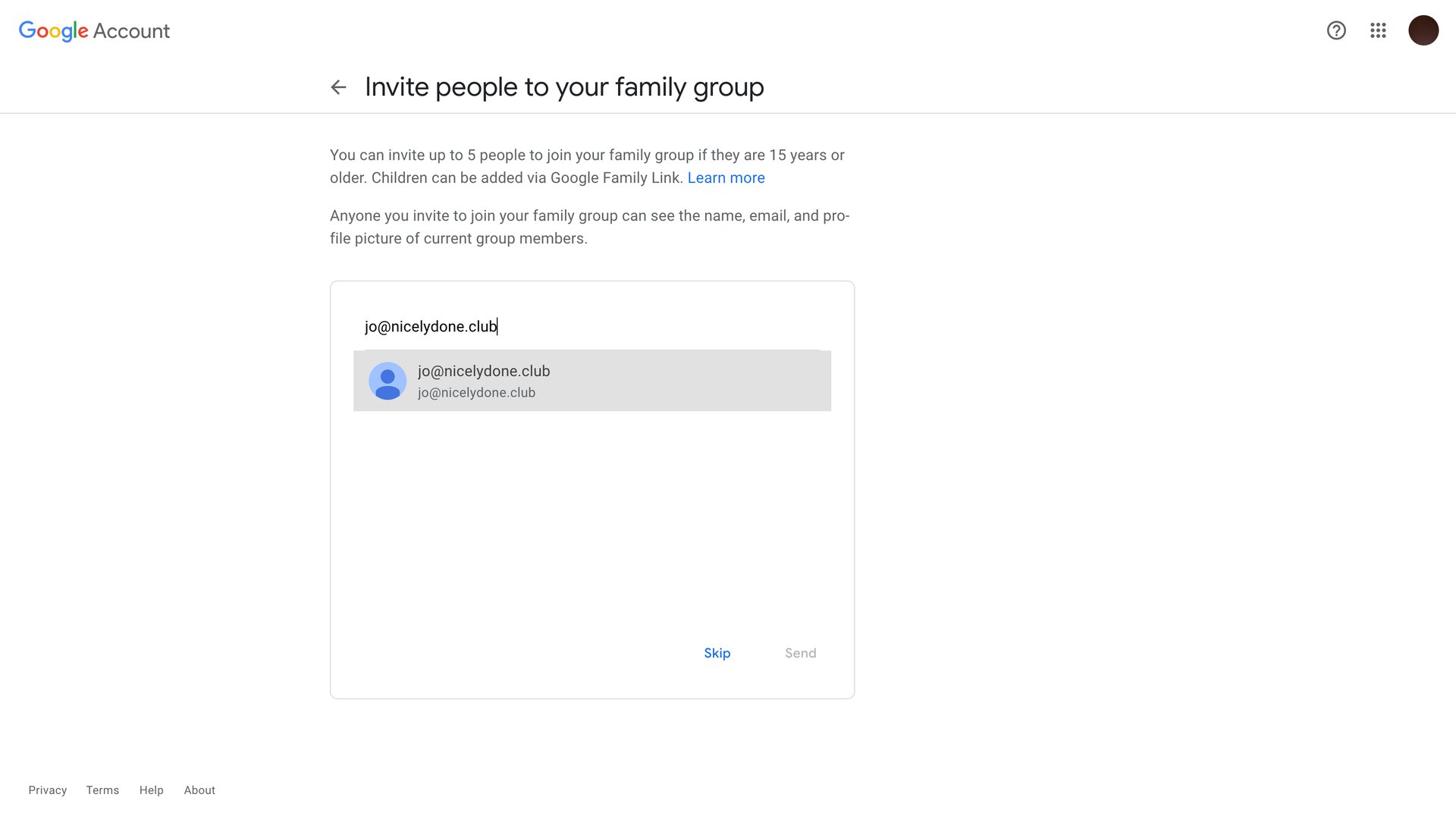 Google Account
			 ux ui design