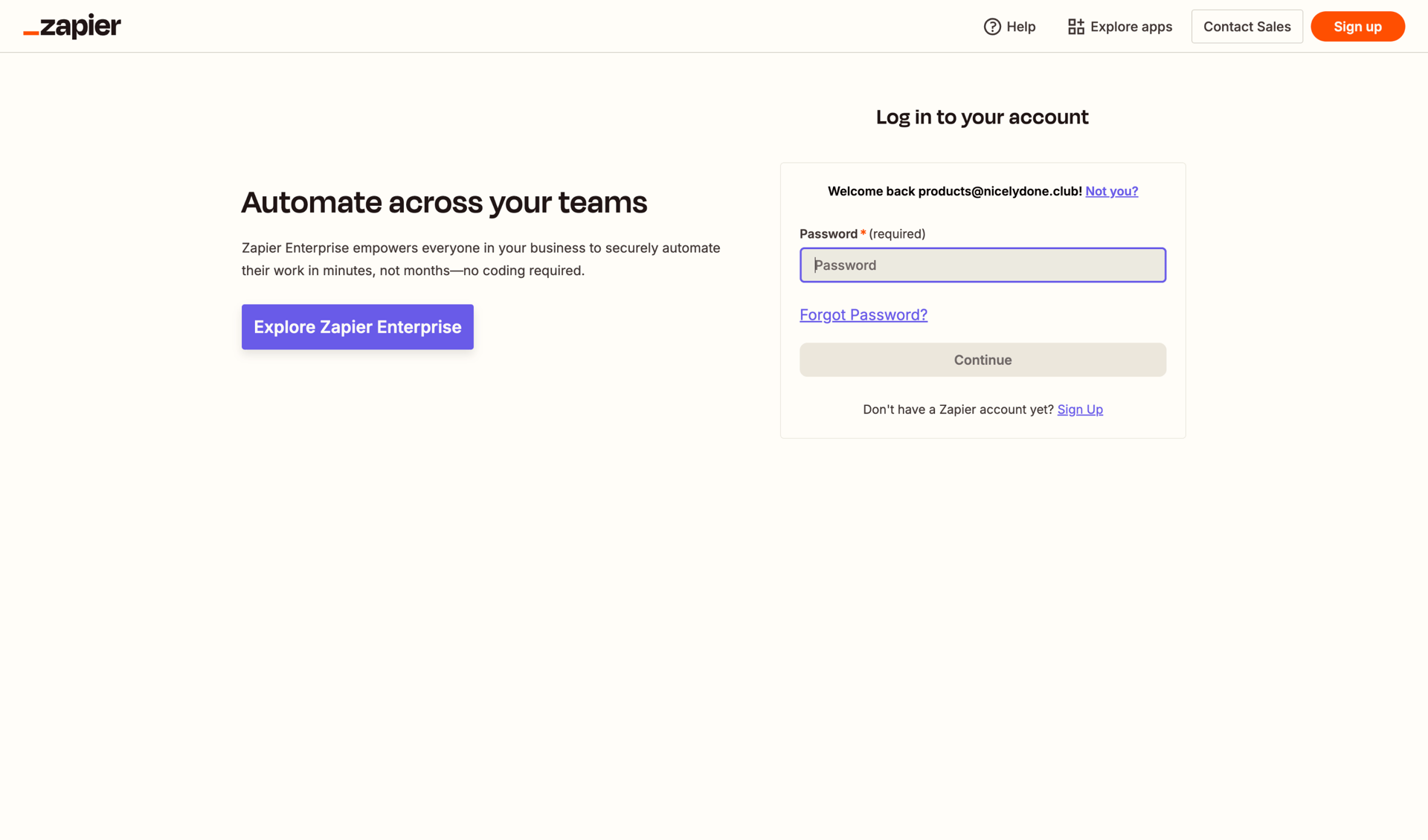 Zapier
			     ux ui design
