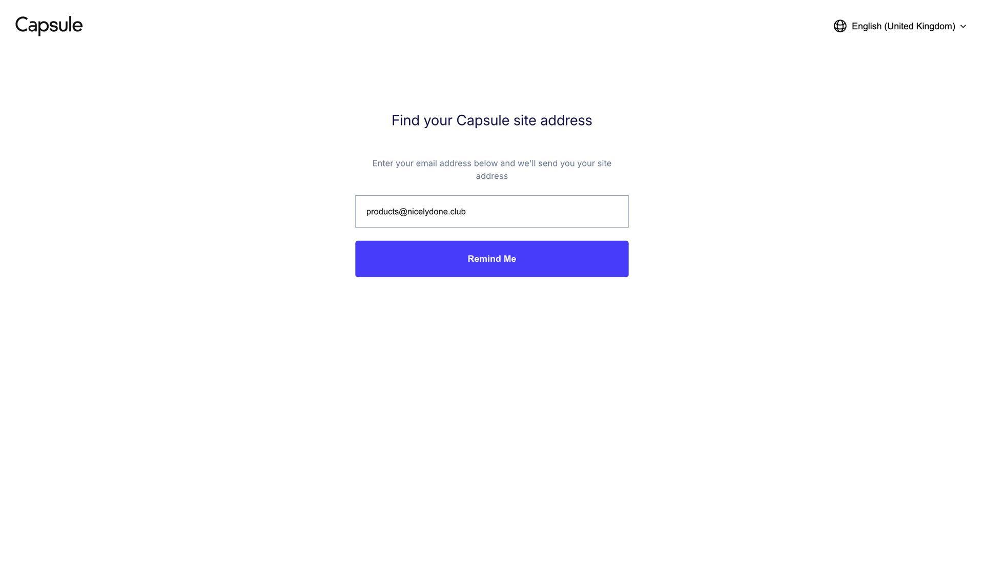 Capsule
			form account management ux ui design