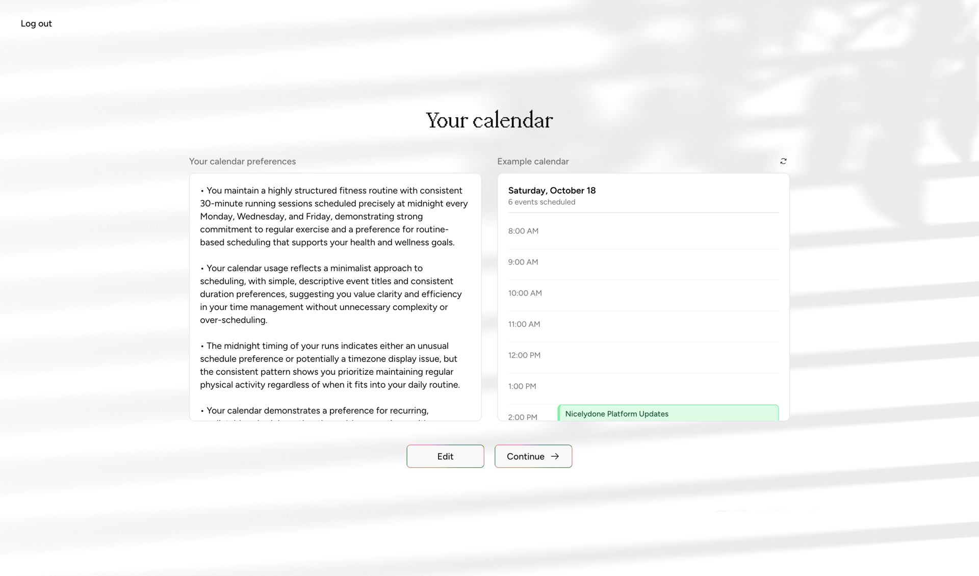 Cofounder screen example