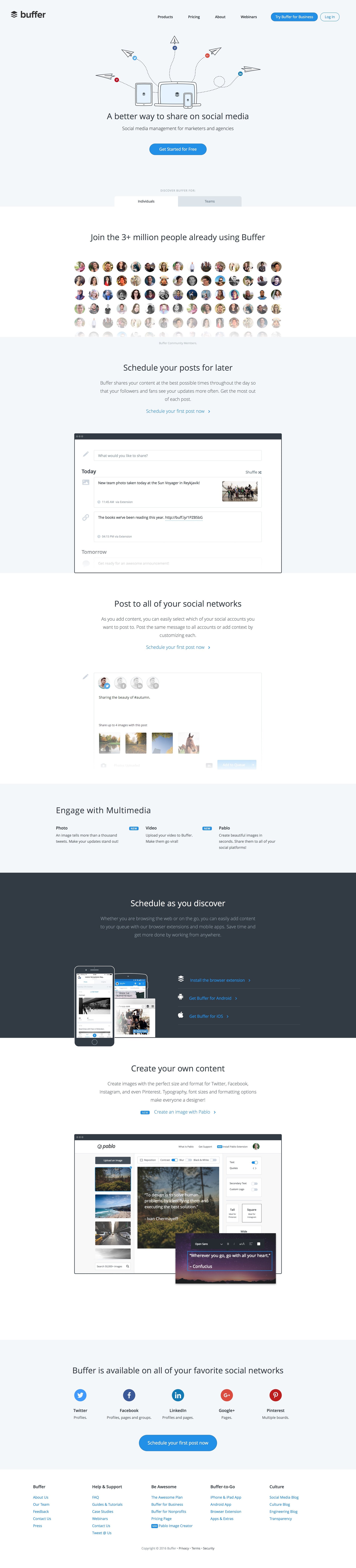Buffer
				 page example