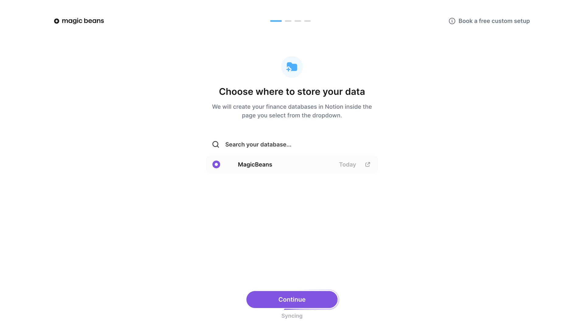 Magic Beans
			     ux ui design