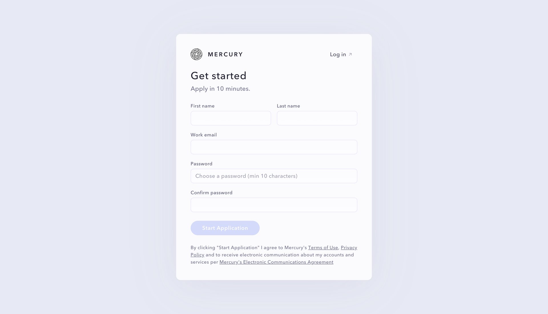 Mercury
			         ux ui design