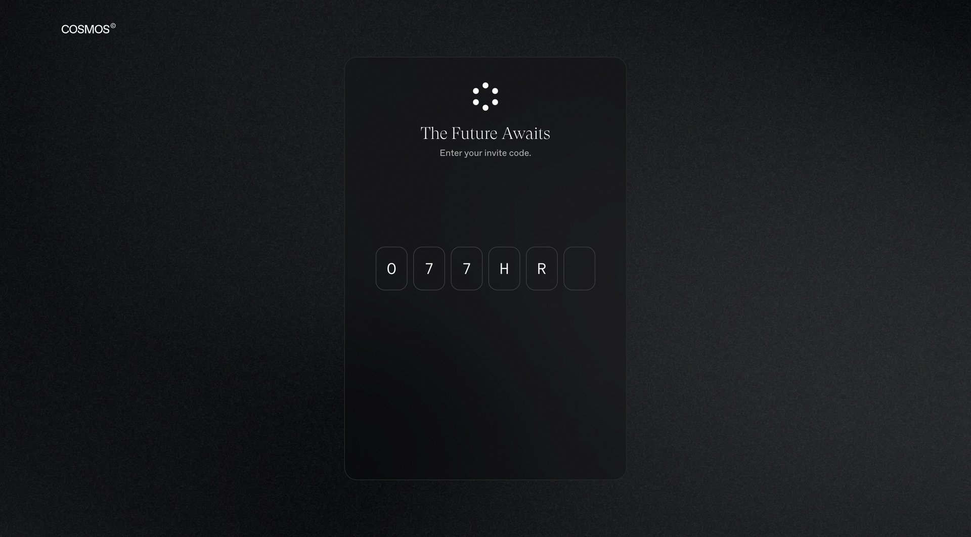 Cosmos
			        ux ui design